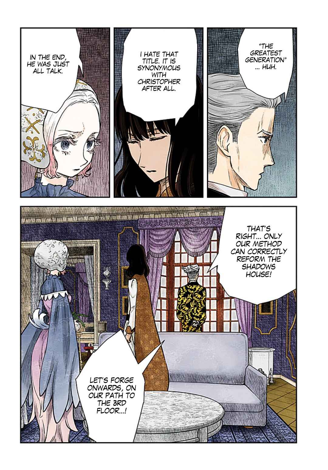 Shadows House (Official Colored) Chapter 116 page 14