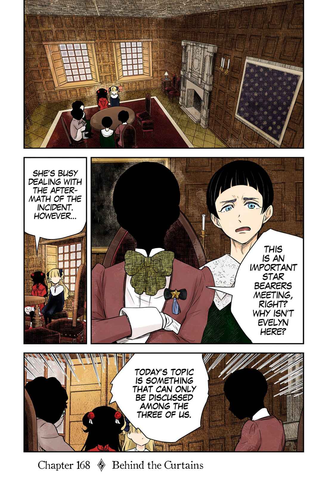 Shadows House (Official Colored) Chapter 168 page 1