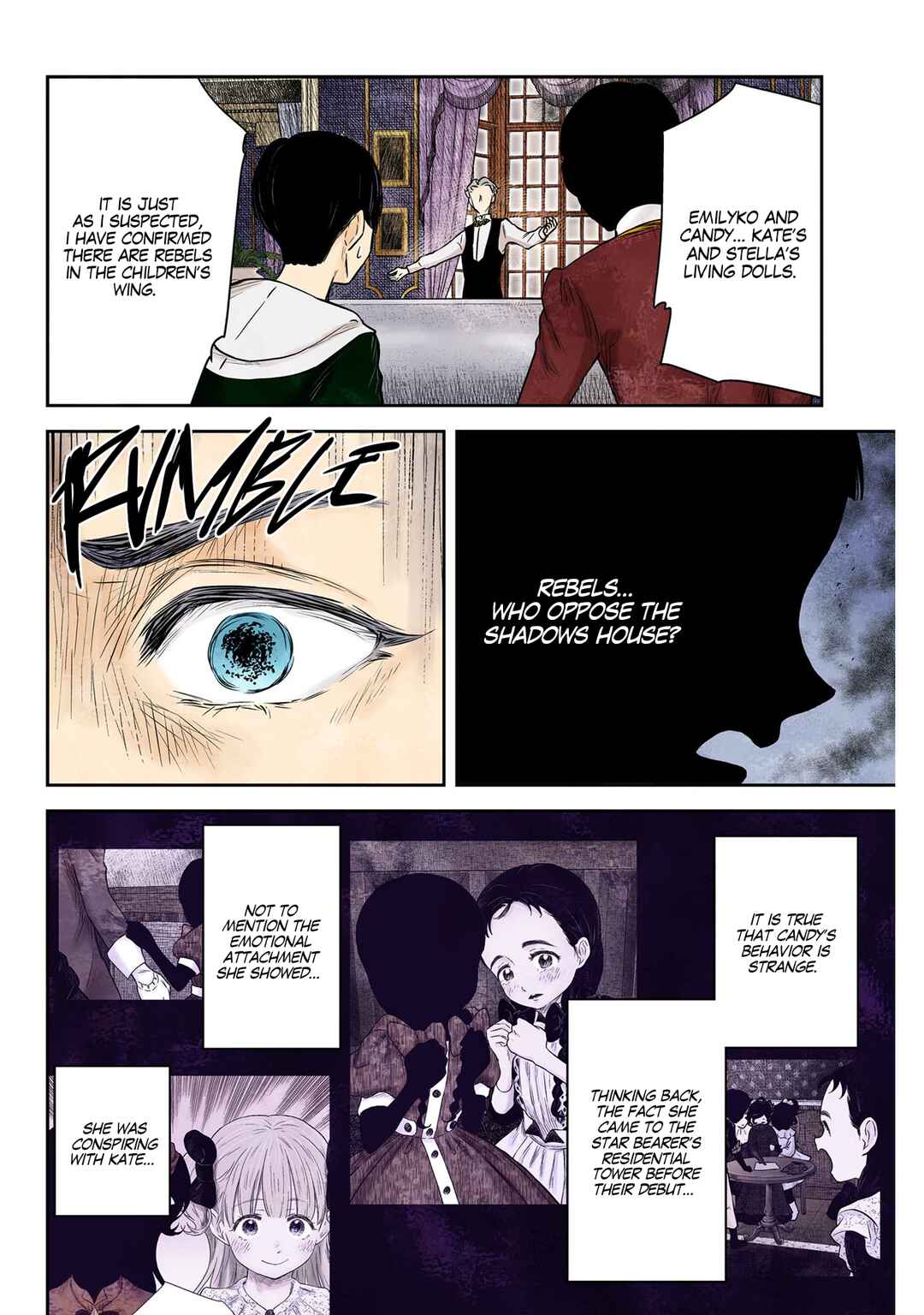Shadows House (Official Colored) Chapter 186 page 12