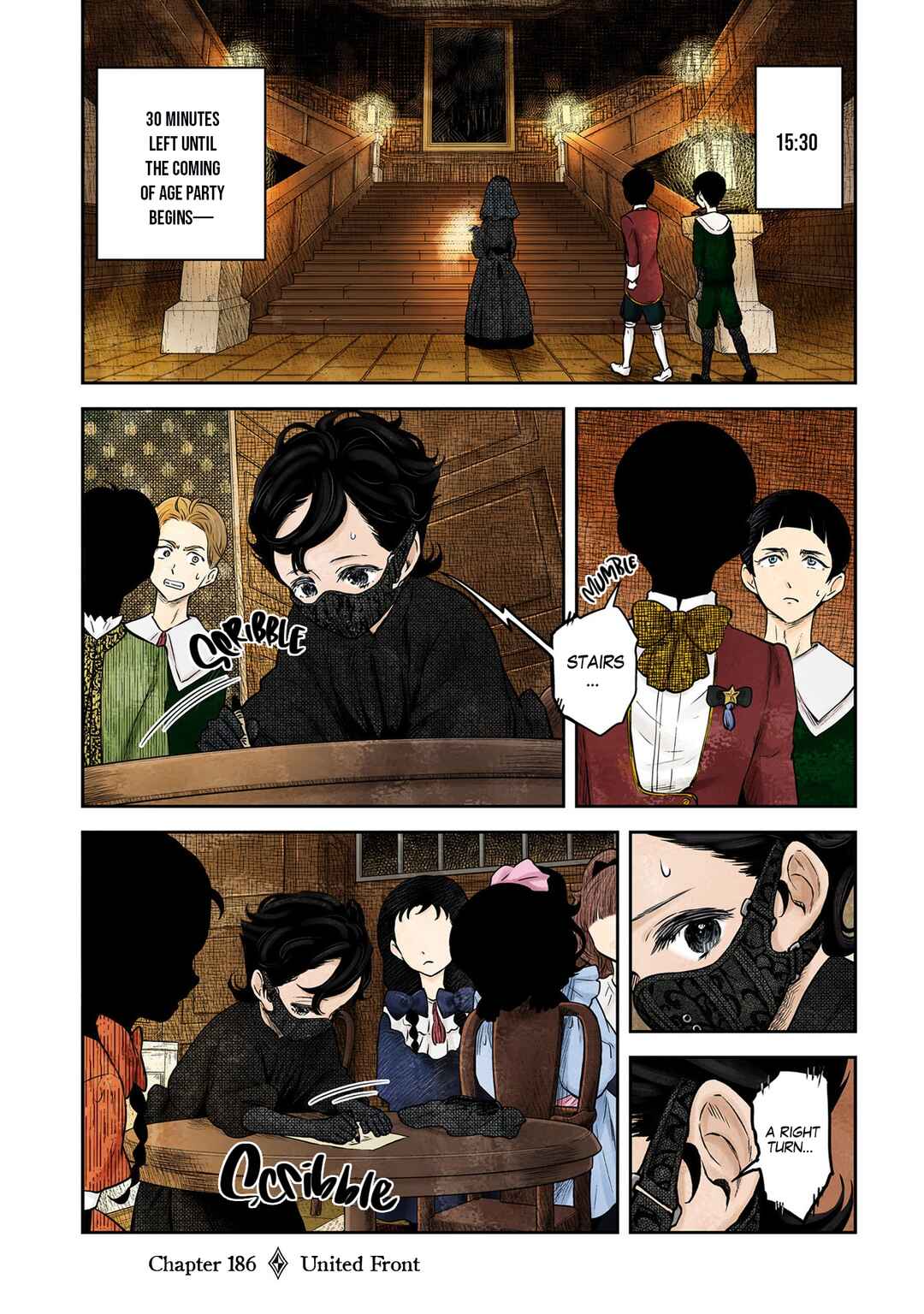 Shadows House (Official Colored) Chapter 186 page 1
