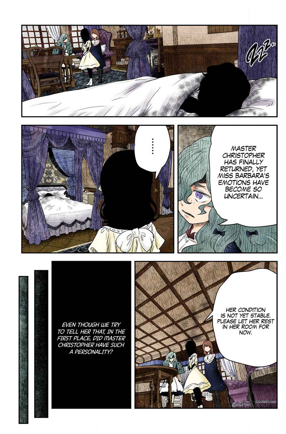 Shadows House (Official Colored) Chapter 206 page 9