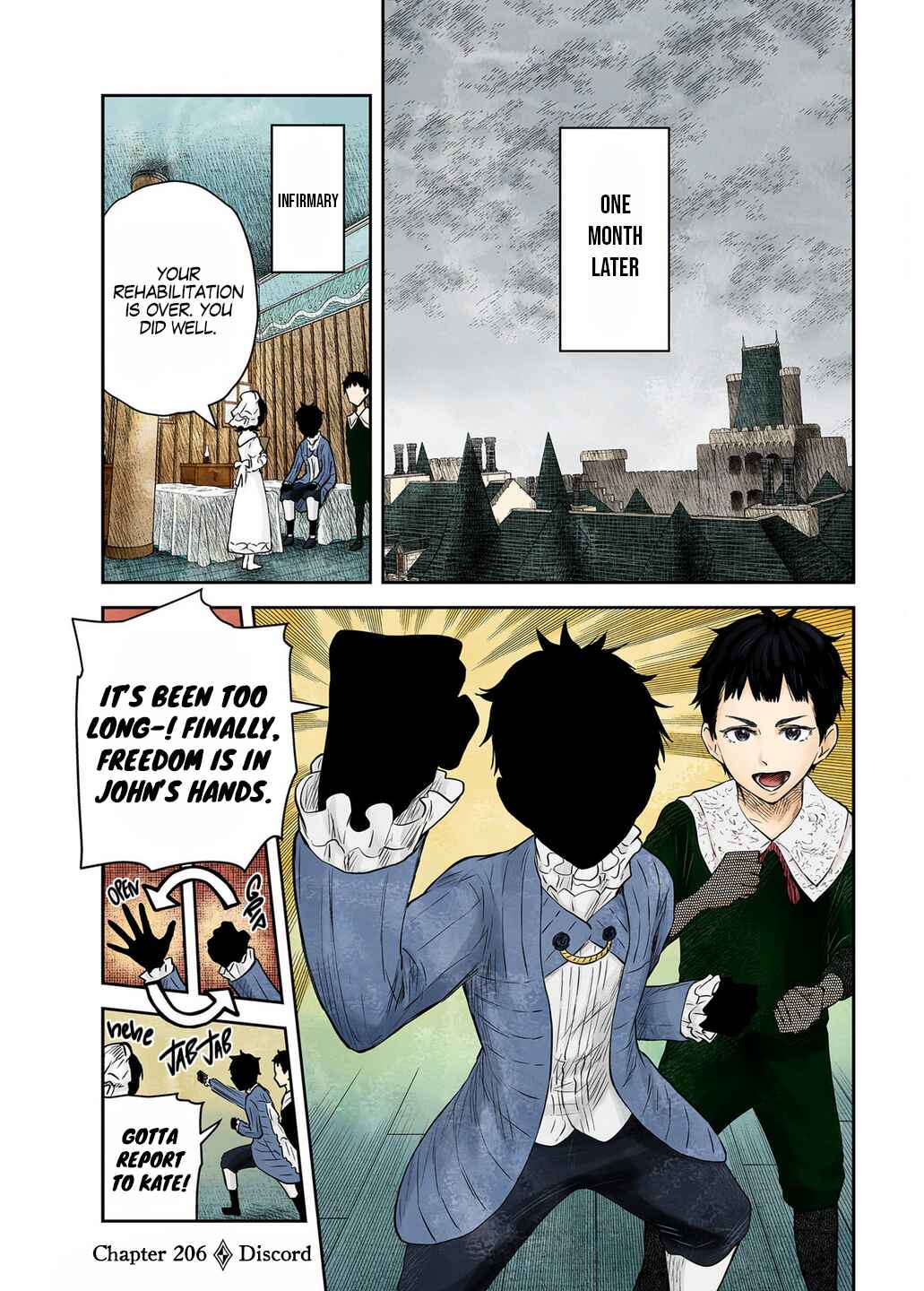 Shadows House (Official Colored) Chapter 206 page 1