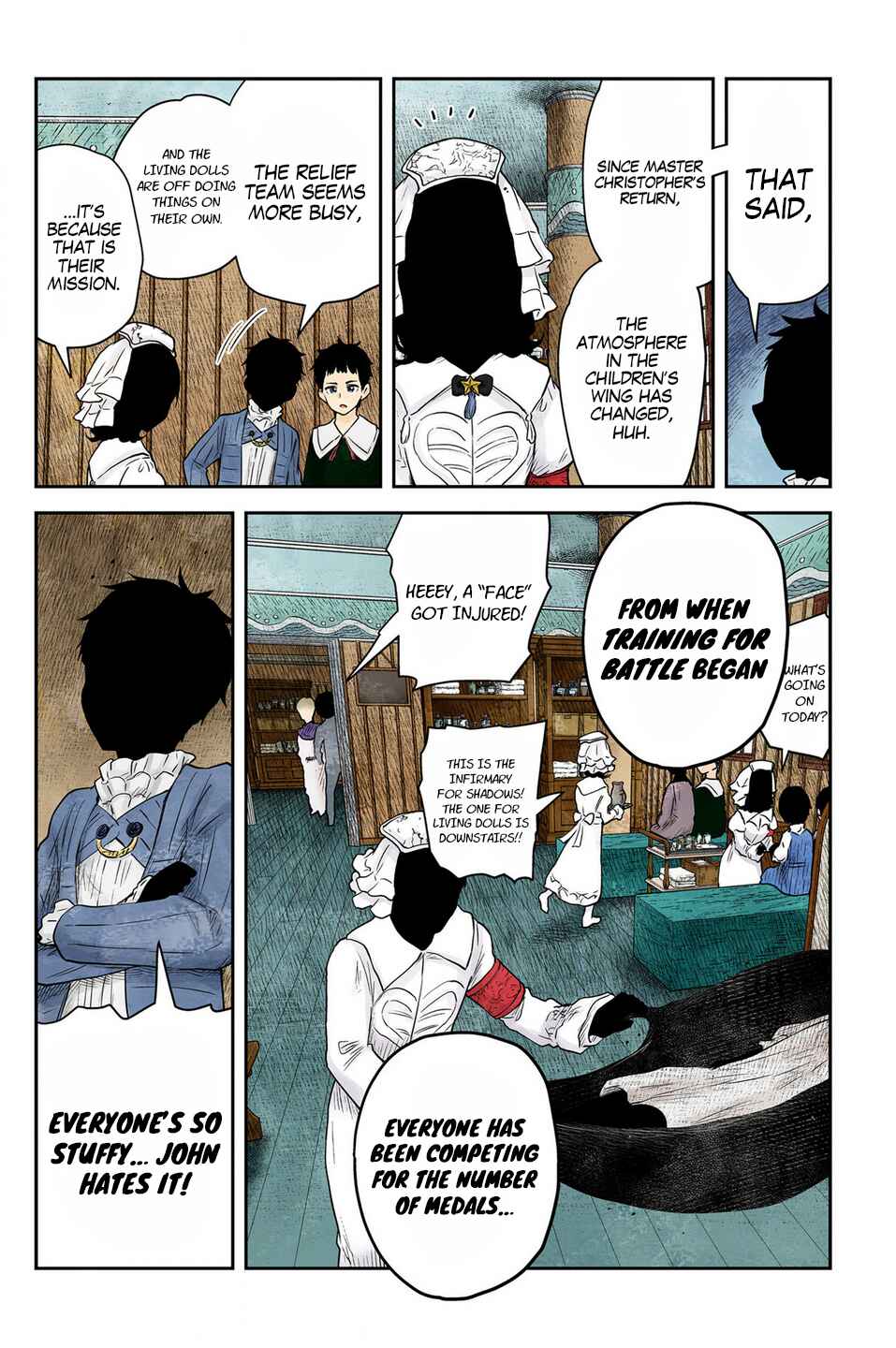Shadows House (Official Colored) Chapter 206 page 2