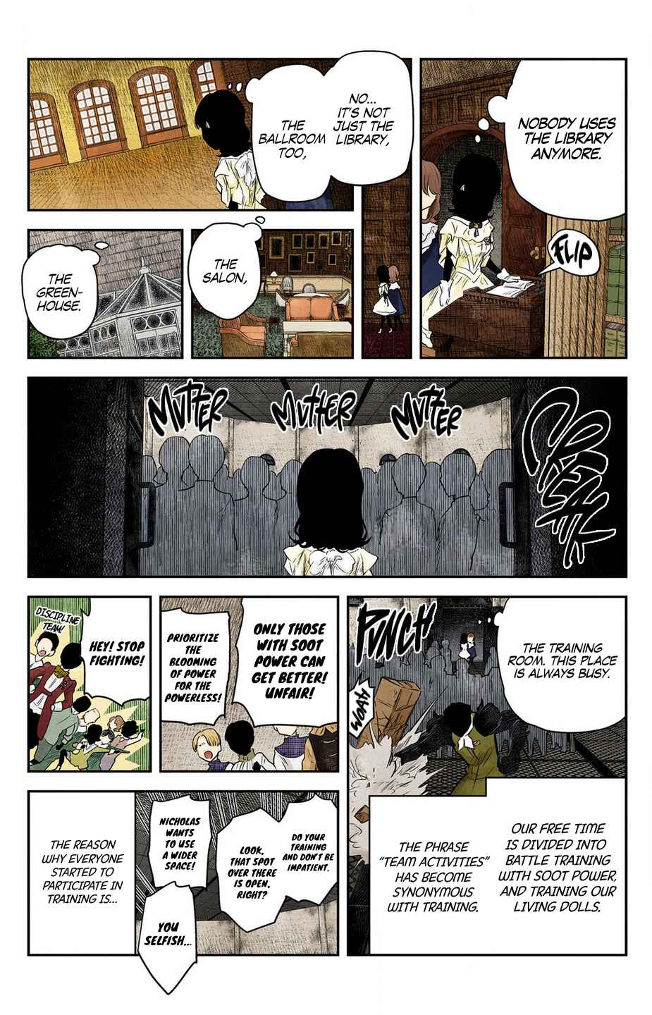 Shadows House (Official Colored) Chapter 206 page 5