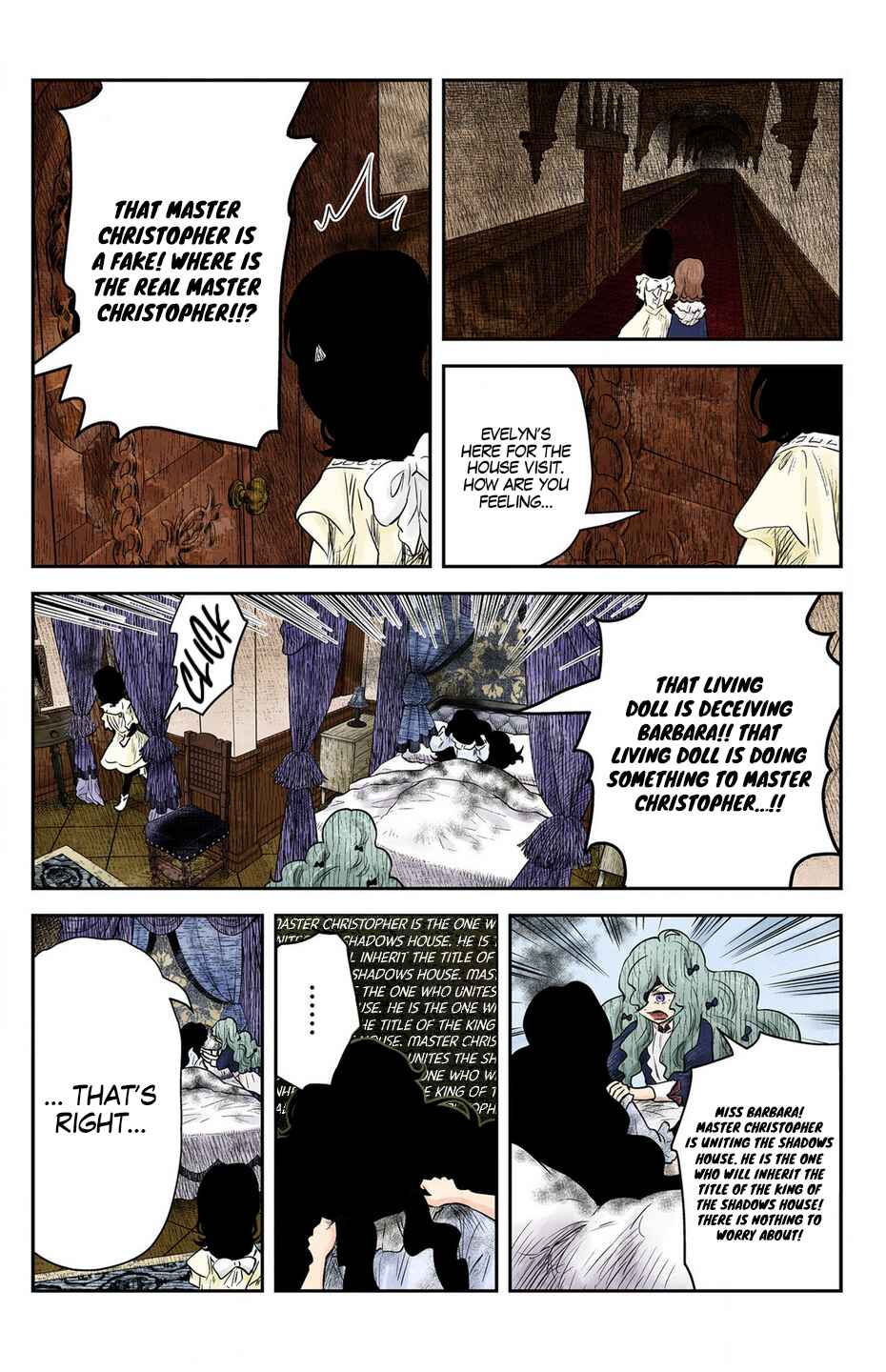 Shadows House (Official Colored) Chapter 206 page 8