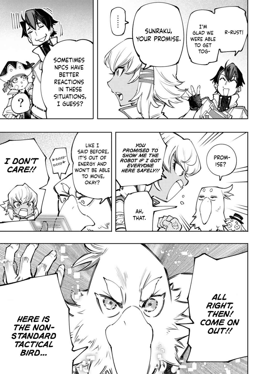 Shangri-La Frontier ~Kusoge Hunter, Kamige ni Idoman to su~ Chapter 110 page 11