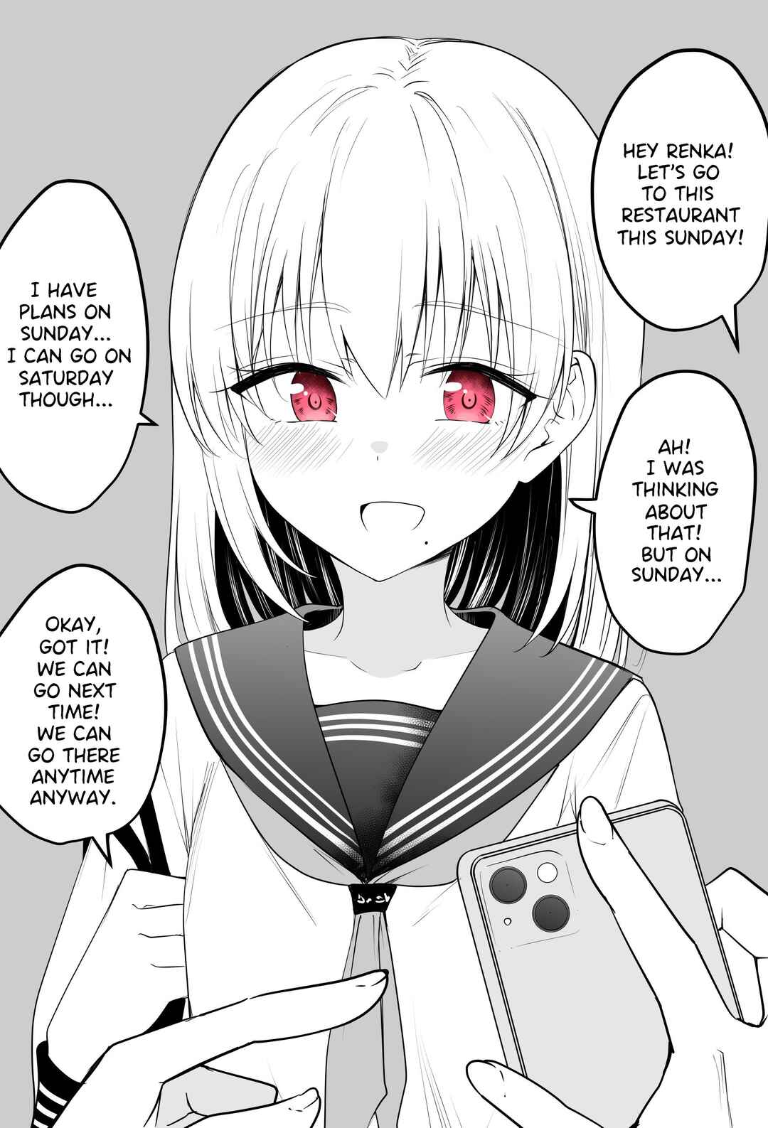 She Has Become a Distant Existence Chapter 2 page 0