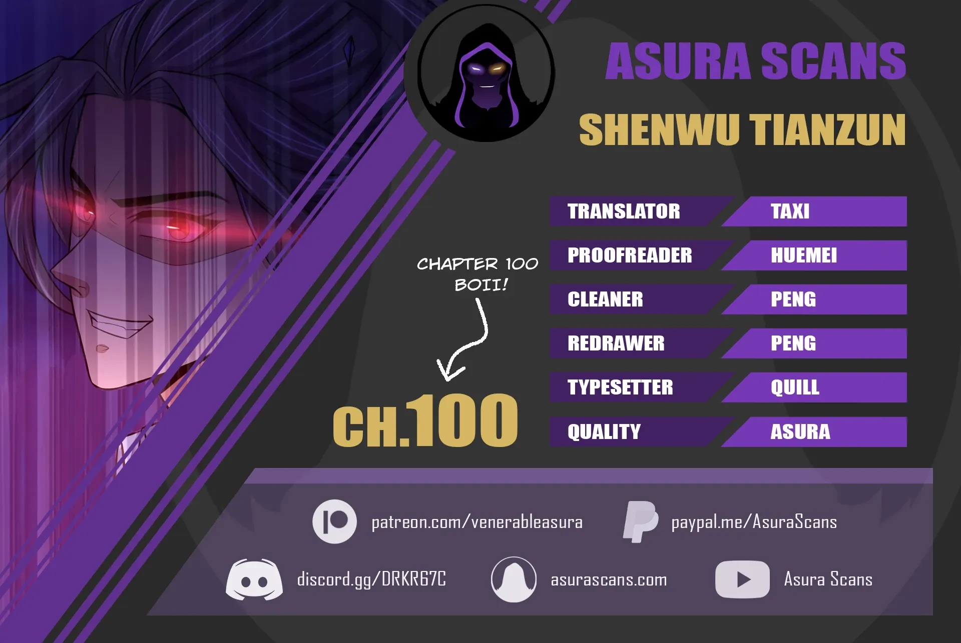 Shenwu Tianzun Chapter 100 page 0
