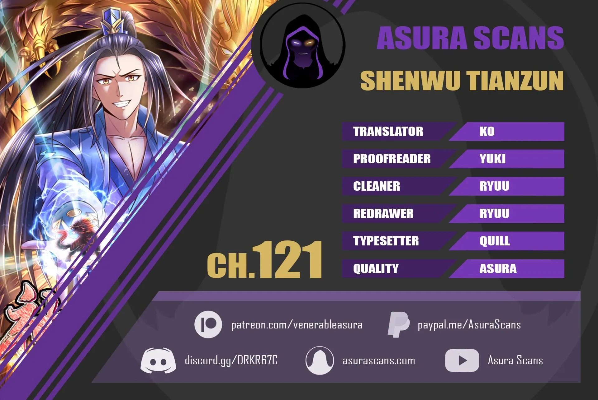 Shenwu Tianzun Chapter 121 page 0