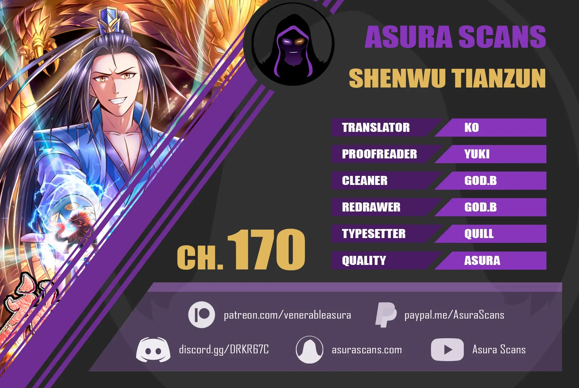 Shenwu Tianzun Chapter 170 page 0
