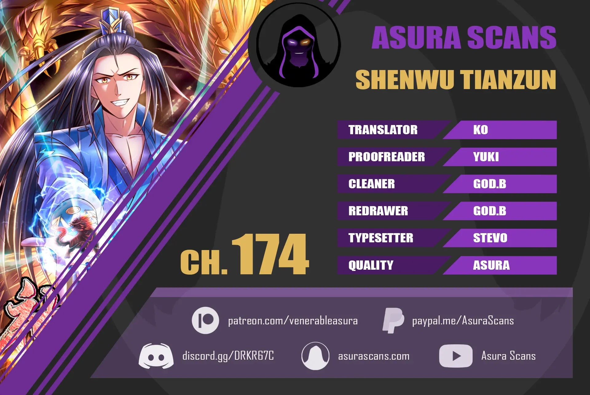 Shenwu Tianzun Chapter 174 page 0