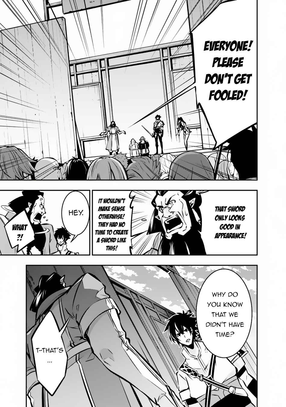 Shijou Saikyou no Mahou Kenshi, F Rank Boukensha ni Tensei Suru ~Kensei to Matei, 2 Tsu no Zense o motta Otoko no Eiyuutan~ Chapter 101 page 12