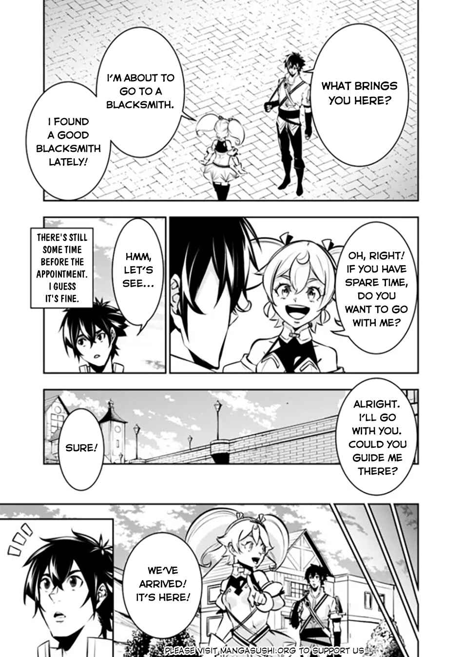 Shijou Saikyou no Mahou Kenshi, F Rank Boukensha ni Tensei Suru ~Kensei to Matei, 2 Tsu no Zense o motta Otoko no Eiyuutan~ Chapter 102 page 9