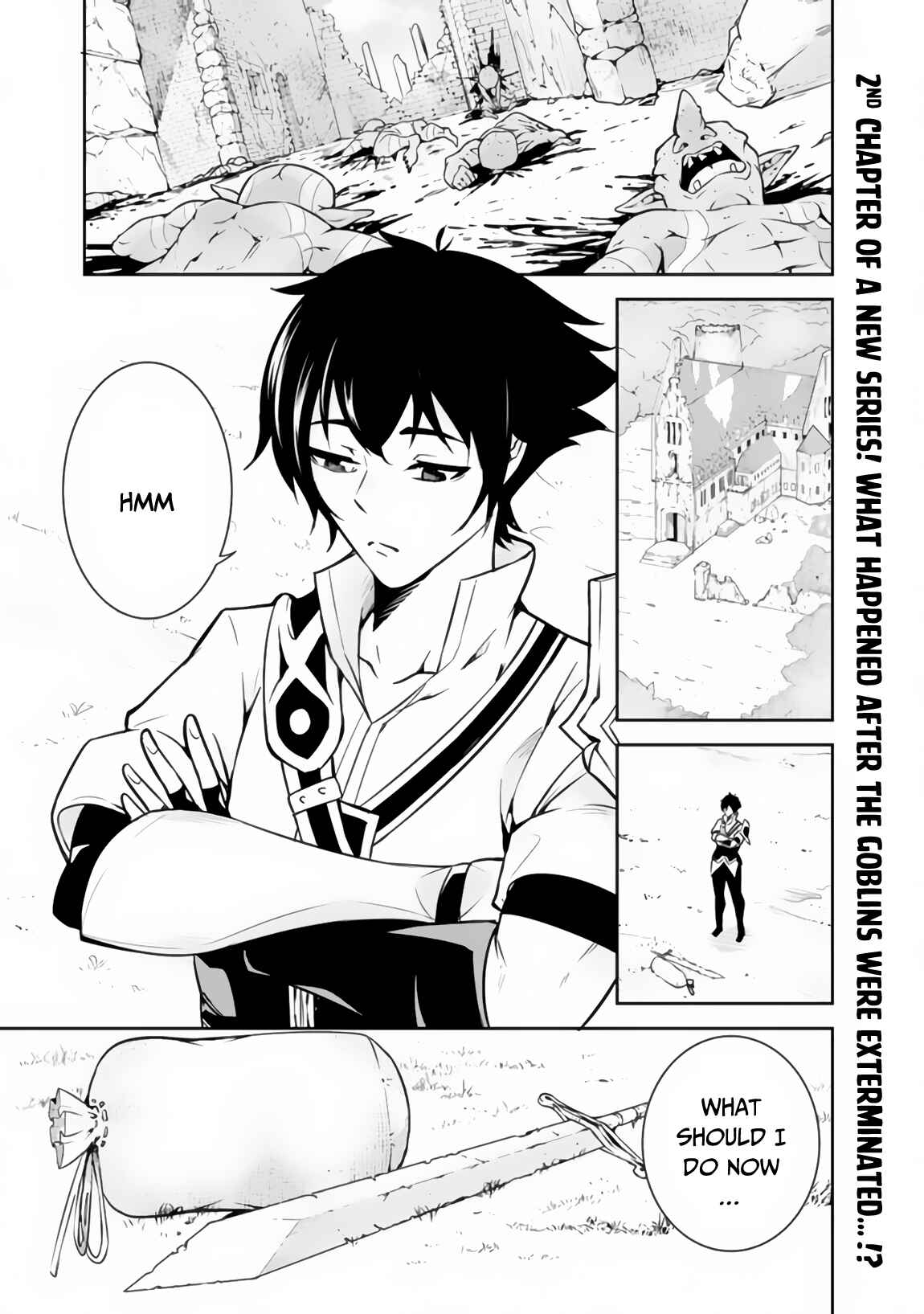 Shijou Saikyou no Mahou Kenshi, F Rank Boukensha ni Tensei Suru ~Kensei to Matei, 2 Tsu no Zense o motta Otoko no Eiyuutan~ Chapter 2 page 1