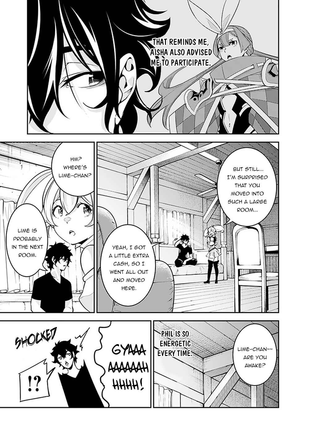 Shijou Saikyou no Mahou Kenshi, F Rank Boukensha ni Tensei Suru ~Kensei to Matei, 2 Tsu no Zense o motta Otoko no Eiyuutan~ Chapter 44 page 11