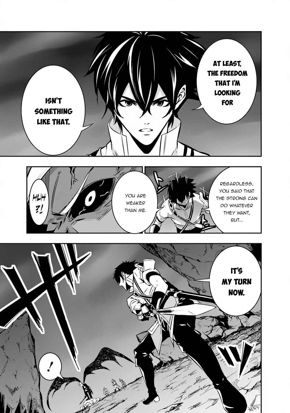Shijou Saikyou no Mahou Kenshi, F Rank Boukensha ni Tensei Suru ~Kensei to Matei, 2 Tsu no Zense o motta Otoko no Eiyuutan~ Chapter 73 page 11