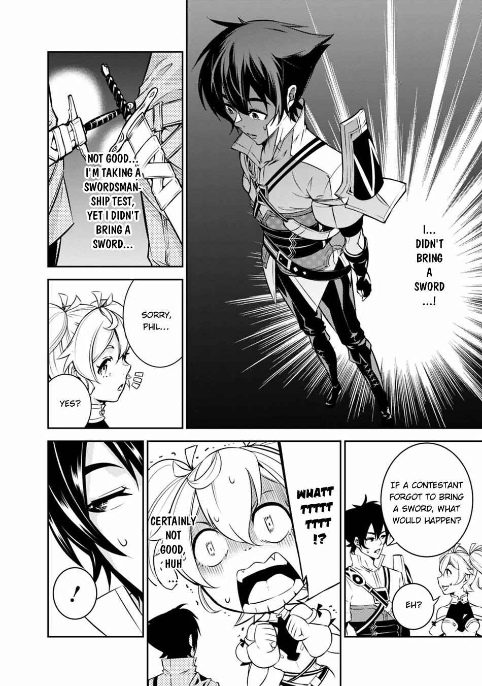 Shijou Saikyou no Mahou Kenshi, F Rank Boukensha ni Tensei Suru ~Kensei to Matei, 2 Tsu no Zense o motta Otoko no Eiyuutan~ Chapter 8 page 13