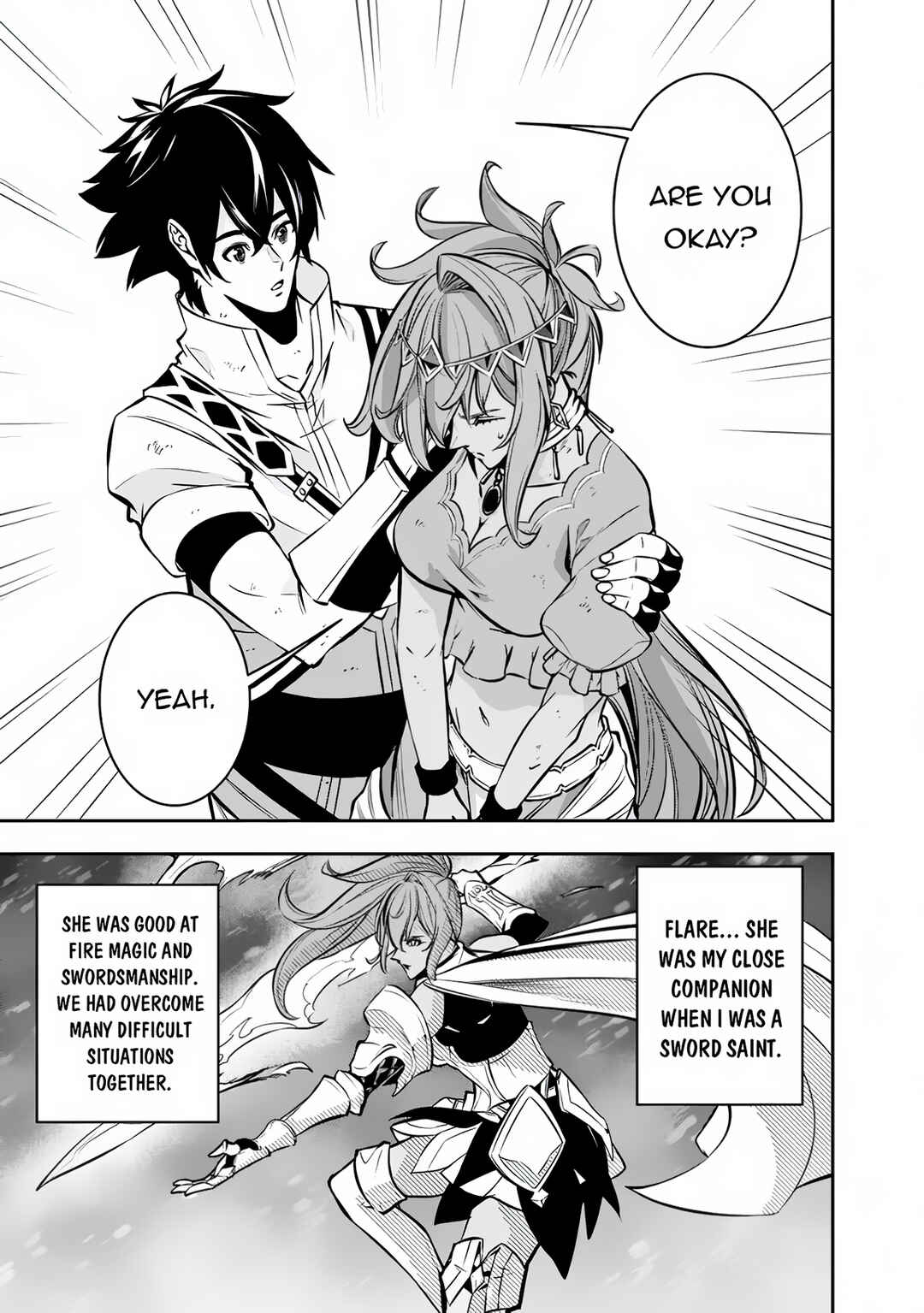 Shijou Saikyou no Mahou Kenshi, F Rank Boukensha ni Tensei Suru ~Kensei to Matei, 2 Tsu no Zense o motta Otoko no Eiyuutan~ Chapter 98 page 9