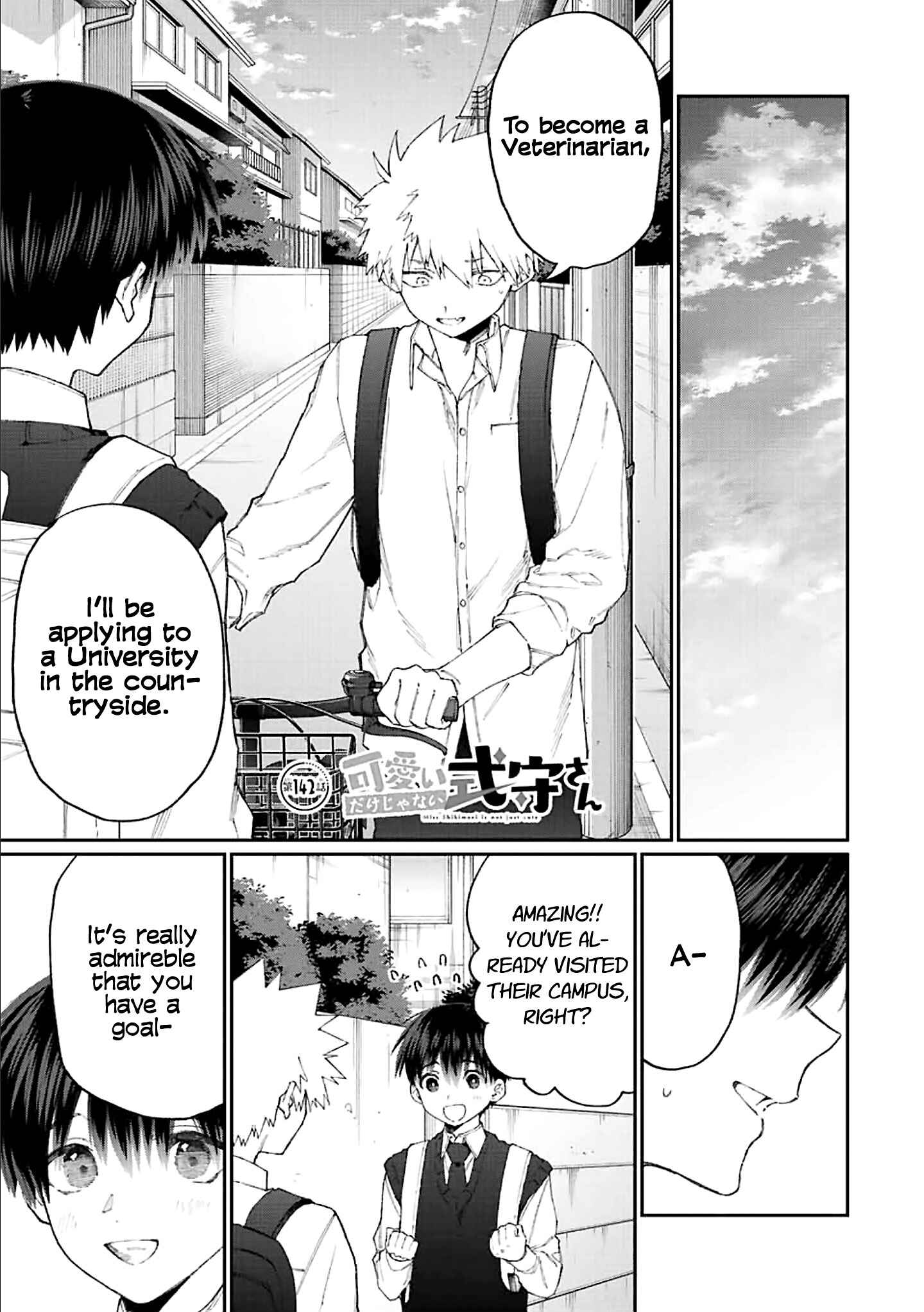 Shikimori's Not Just a Cutie Chapter 142 page 0