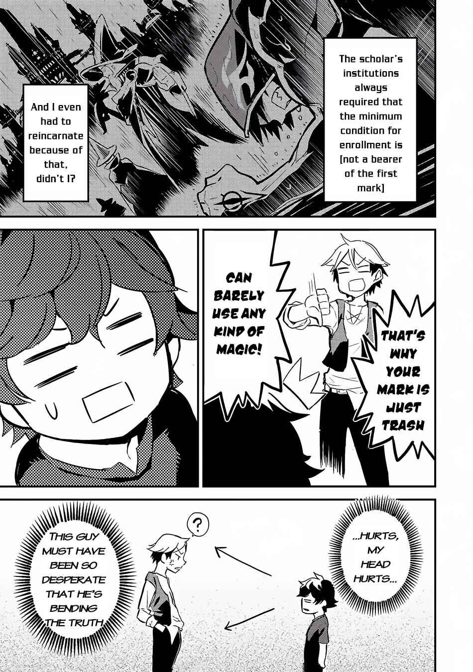 Shikkaku Mon no Saikyou Kenja – Sekai Saikyou no Kenja ga Sara ni Tsuyoku naru Tame ni Tensei Shimashita Chapter 1 page 19