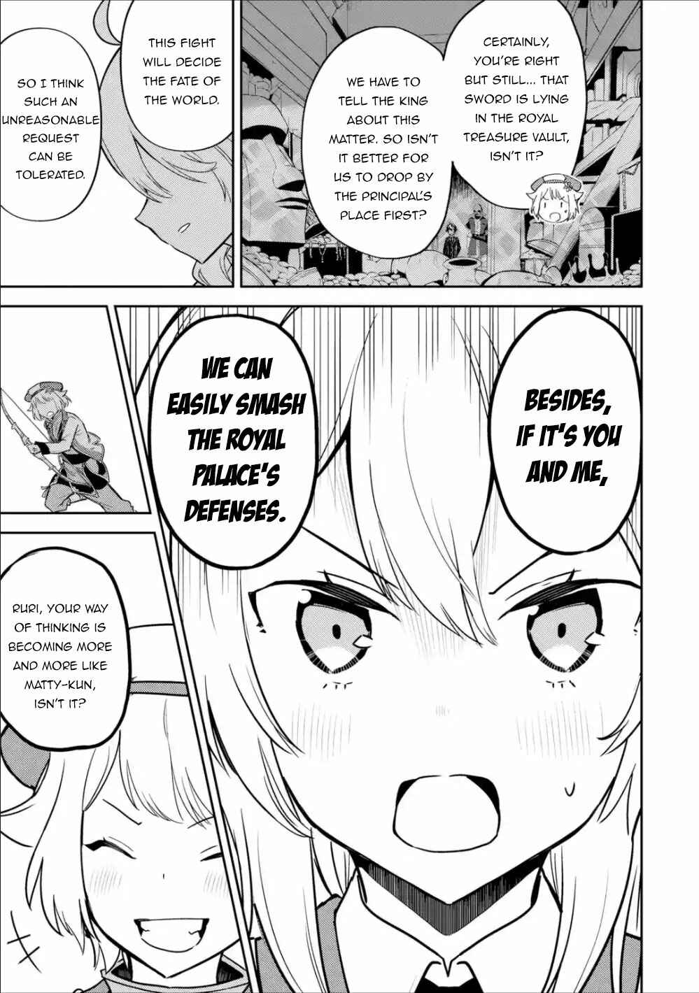 Shikkaku Mon no Saikyou Kenja – Sekai Saikyou no Kenja ga Sara ni Tsuyoku naru Tame ni Tensei Shimashita Chapter 39.1 page 7