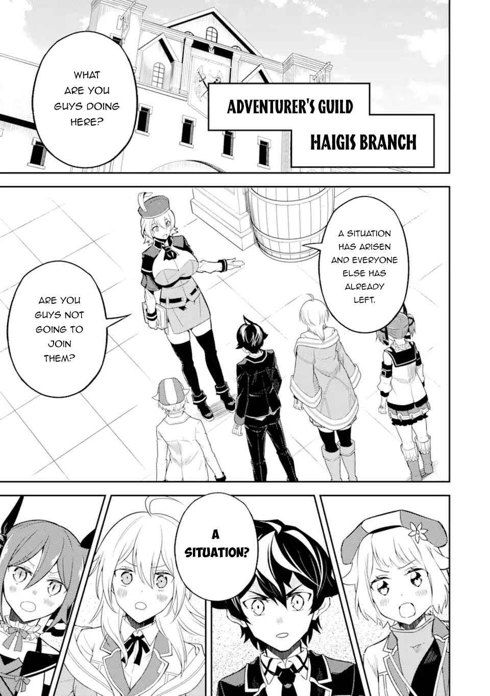 Shikkaku Mon no Saikyou Kenja – Sekai Saikyou no Kenja ga Sara ni Tsuyoku naru Tame ni Tensei Shimashita Chapter 53.1 page 0