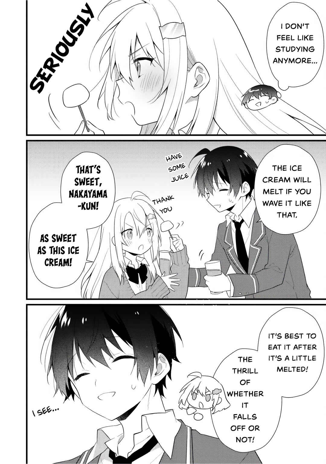Shimotsuki-san wa Mobu ga Suki ~Hitomishiri na Kanojo wa Ore ni Dake Dere Amai~ Chapter 12.6 page 1