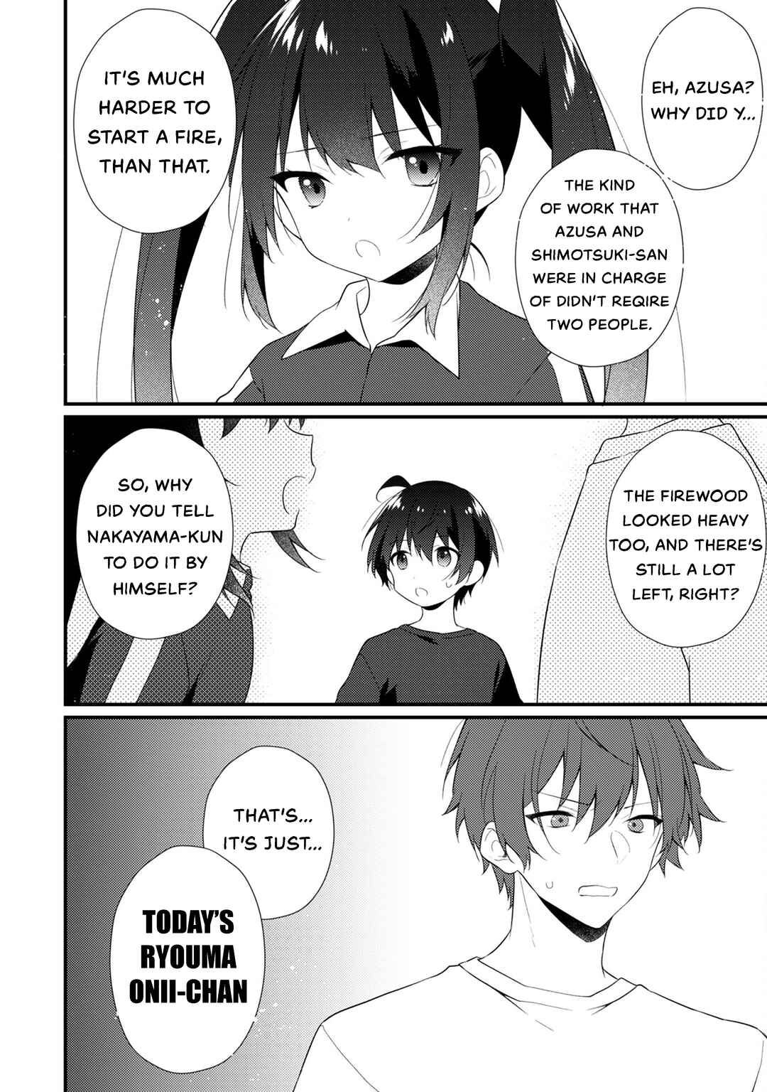 Shimotsuki-san wa Mobu ga Suki ~Hitomishiri na Kanojo wa Ore ni Dake Dere Amai~ Chapter 12 page 9