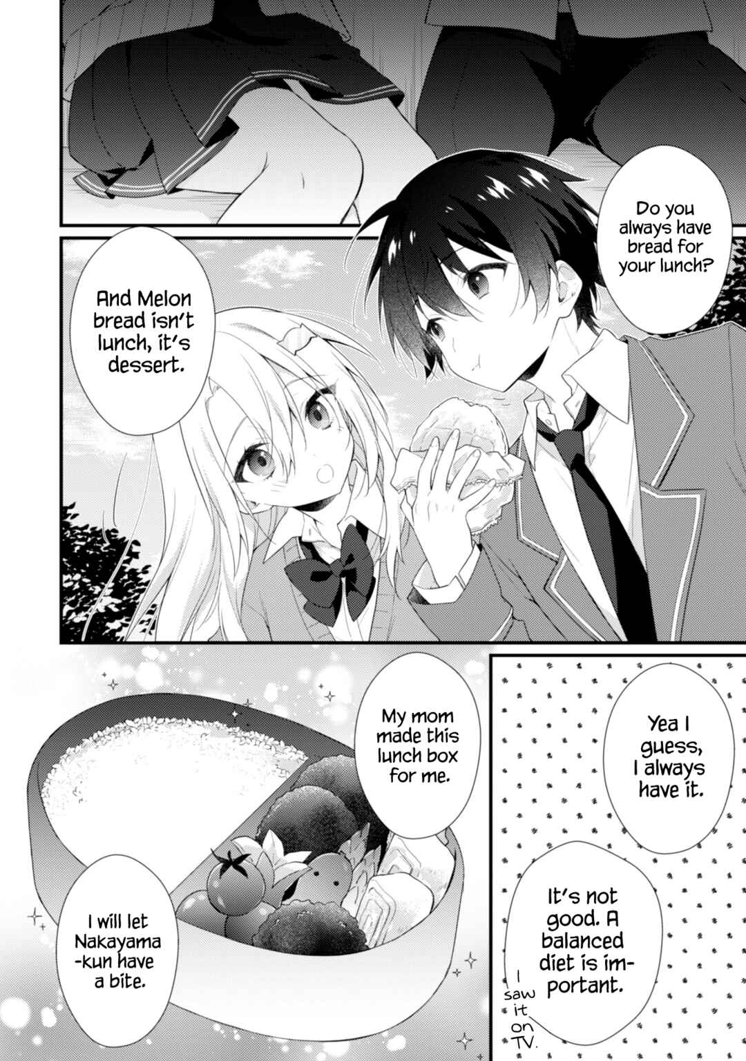 Shimotsuki-san wa Mobu ga Suki ~Hitomishiri na Kanojo wa Ore ni Dake Dere Amai~ Chapter 2 page 14