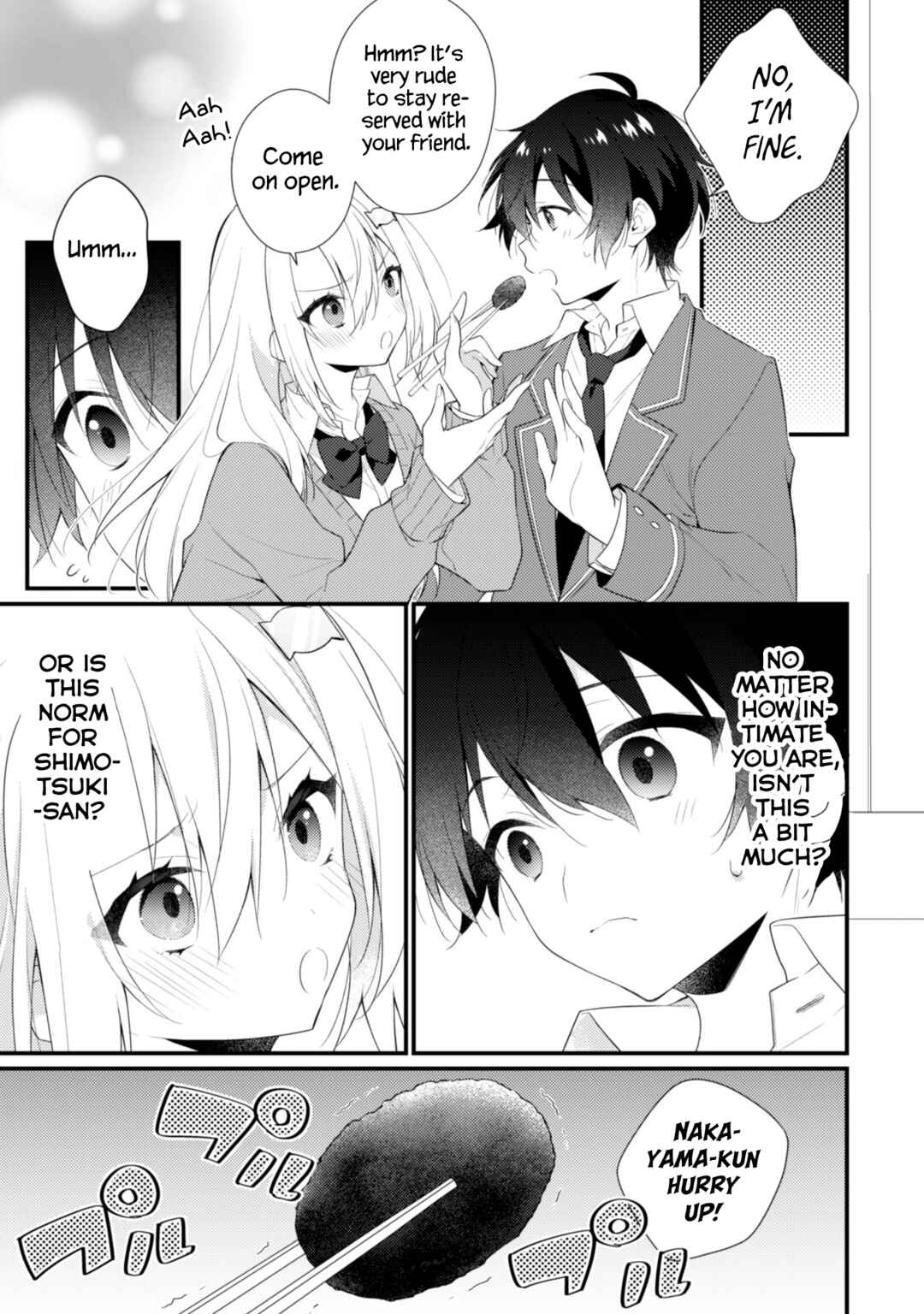 Shimotsuki-san wa Mobu ga Suki ~Hitomishiri na Kanojo wa Ore ni Dake Dere Amai~ Chapter 2 page 15