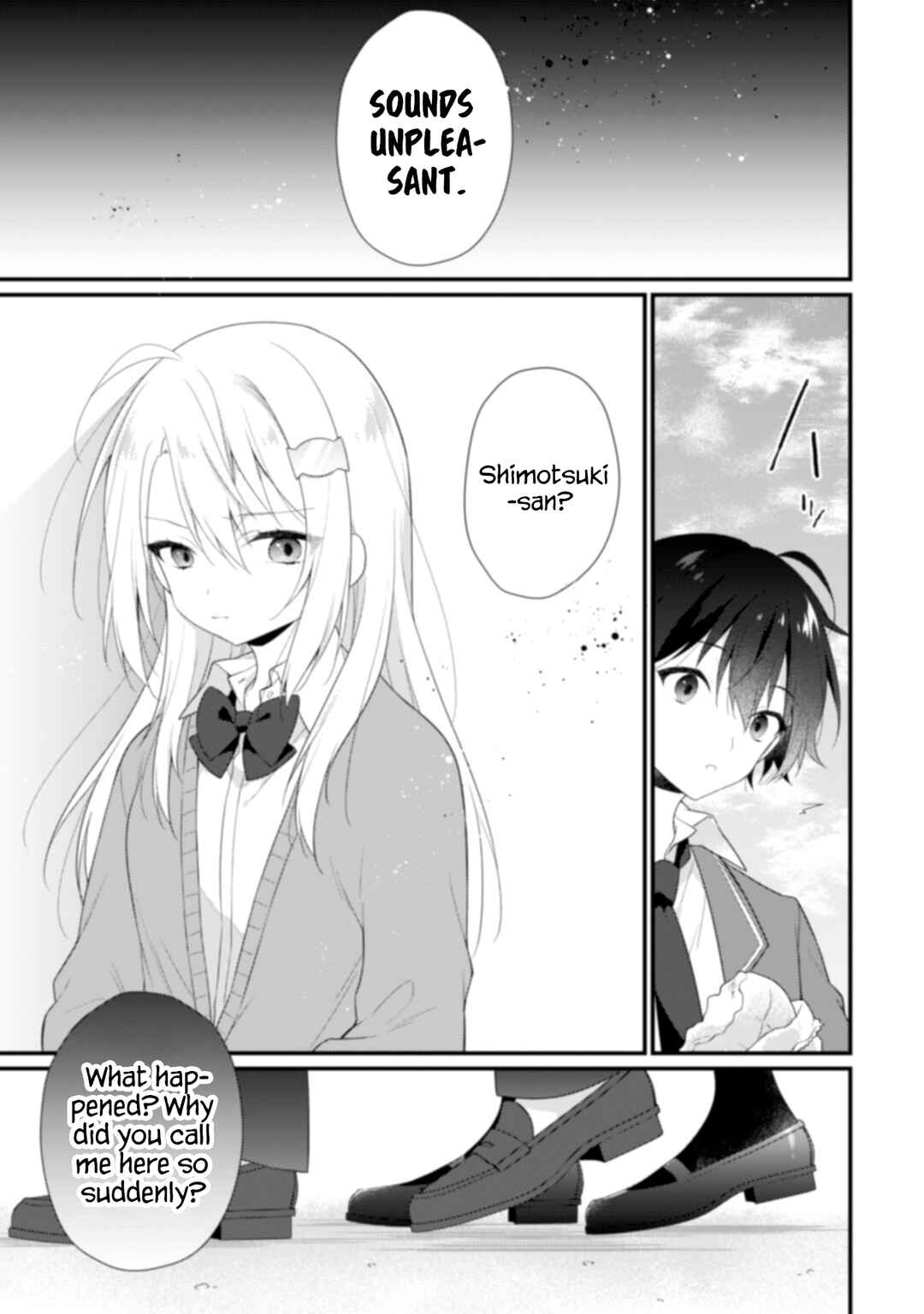 Shimotsuki-san wa Mobu ga Suki ~Hitomishiri na Kanojo wa Ore ni Dake Dere Amai~ Chapter 2 page 27