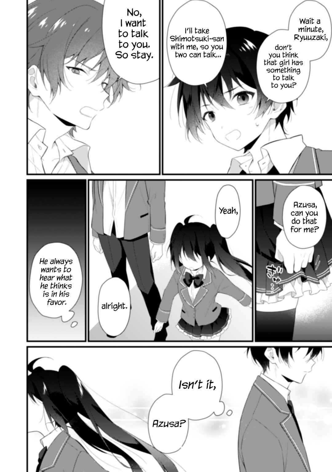 Shimotsuki-san wa Mobu ga Suki ~Hitomishiri na Kanojo wa Ore ni Dake Dere Amai~ Chapter 3 page 10