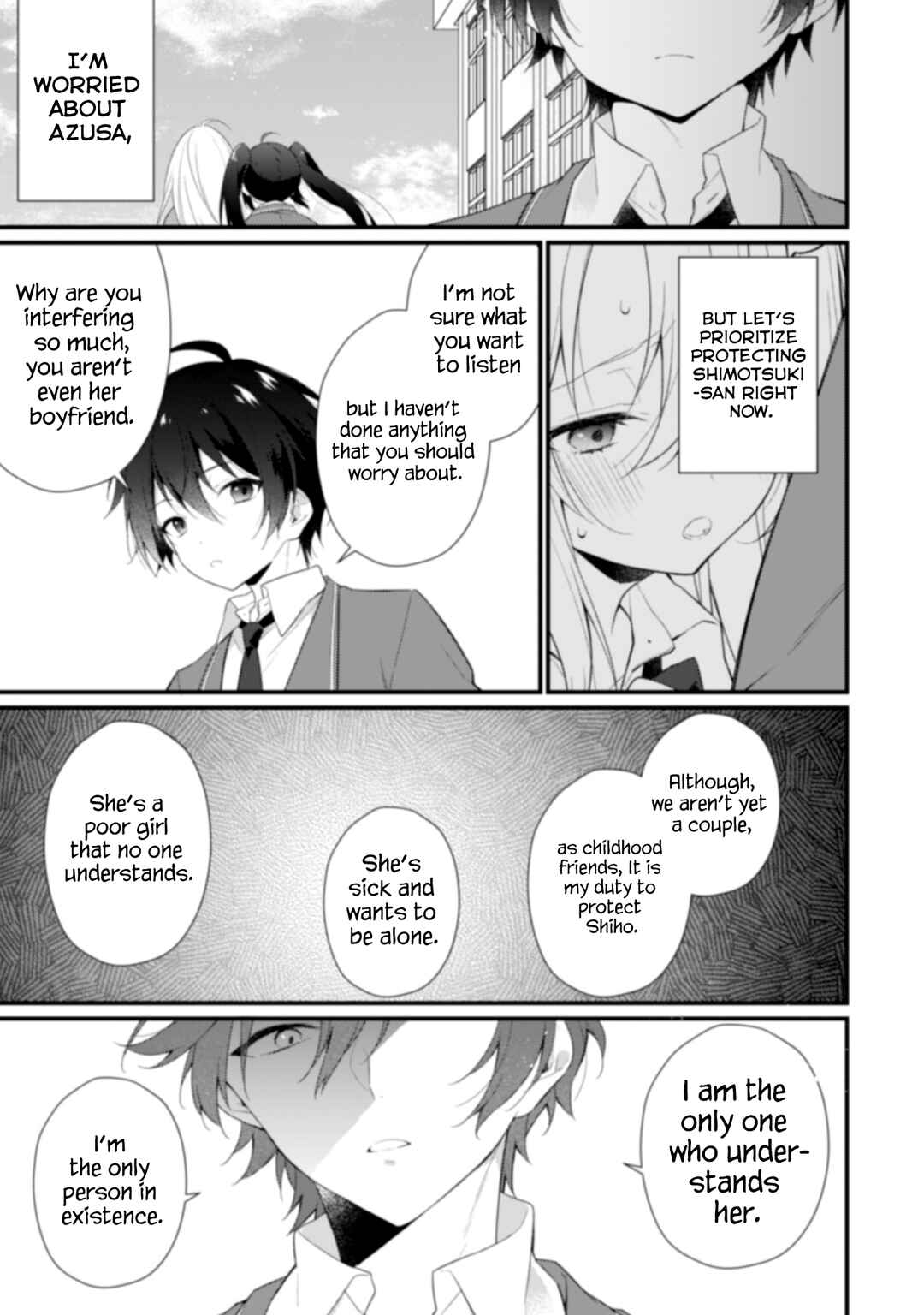 Shimotsuki-san wa Mobu ga Suki ~Hitomishiri na Kanojo wa Ore ni Dake Dere Amai~ Chapter 3 page 11