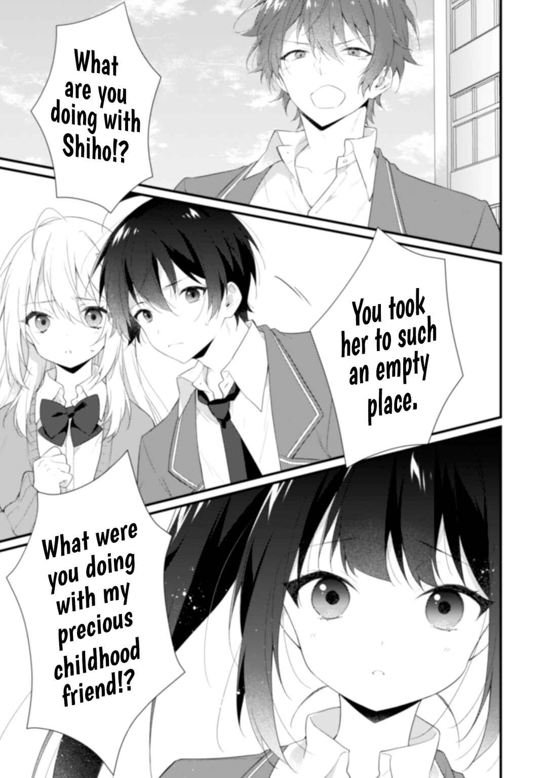 Shimotsuki-san wa Mobu ga Suki ~Hitomishiri na Kanojo wa Ore ni Dake Dere Amai~ Chapter 3 page 1