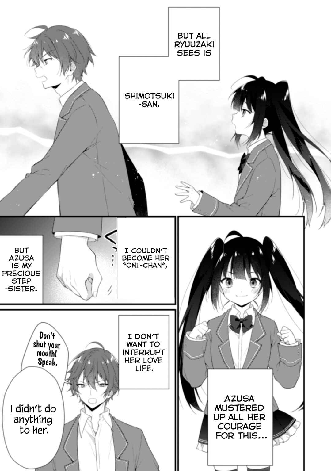 Shimotsuki-san wa Mobu ga Suki ~Hitomishiri na Kanojo wa Ore ni Dake Dere Amai~ Chapter 3 page 5