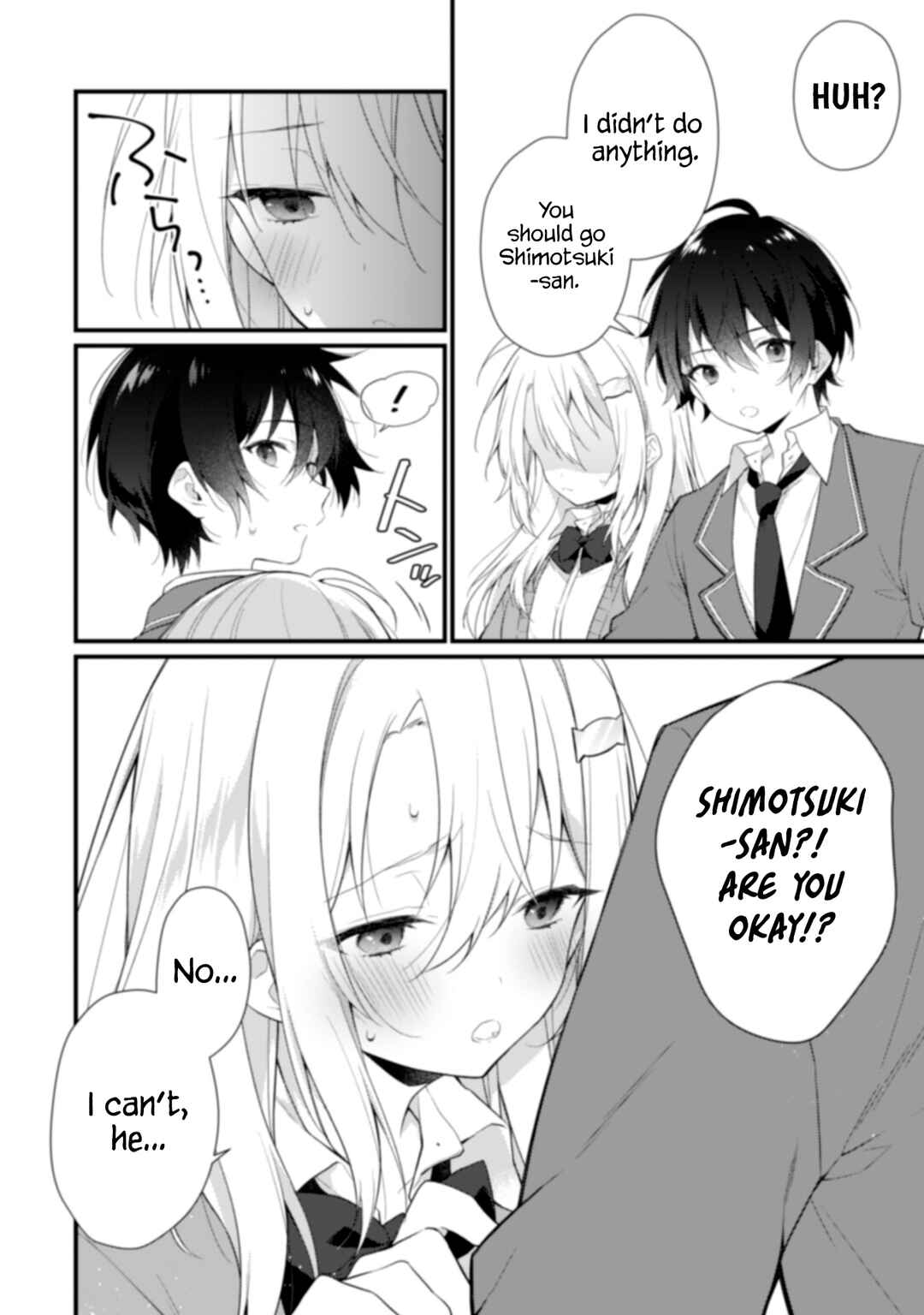 Shimotsuki-san wa Mobu ga Suki ~Hitomishiri na Kanojo wa Ore ni Dake Dere Amai~ Chapter 3 page 6