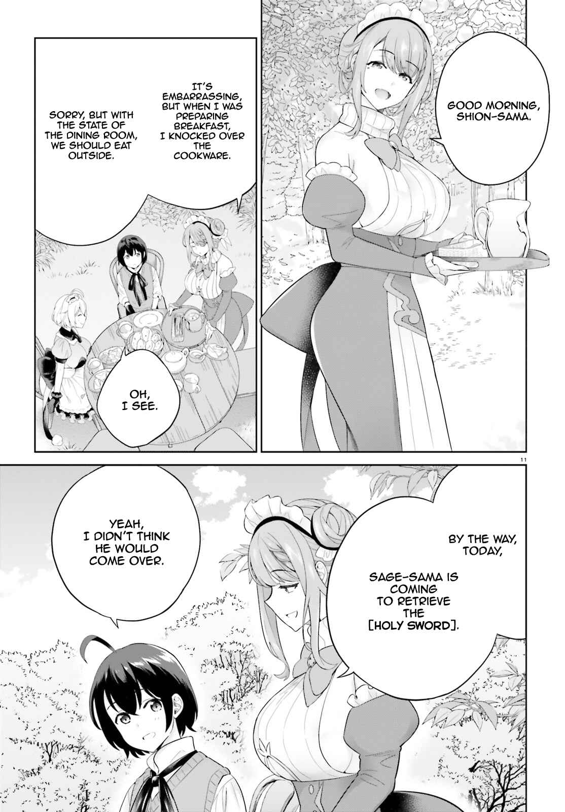 Shindou Yuusha to Maid Onee-san Chapter 10 page 11