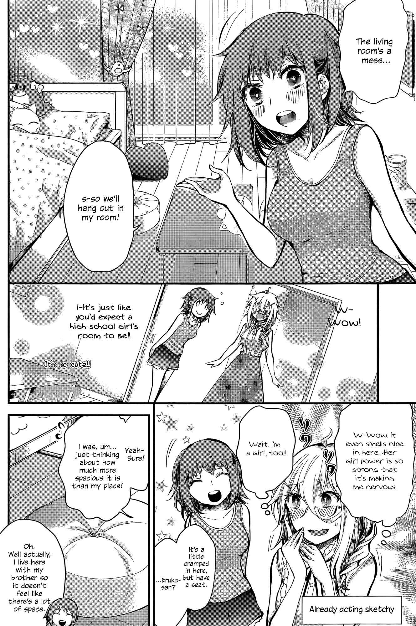 Shingeki no Eroko-san ~Hen na Oneesan wa Danshikousei to Nakayoku Naritai~ Chapter 18 page 7