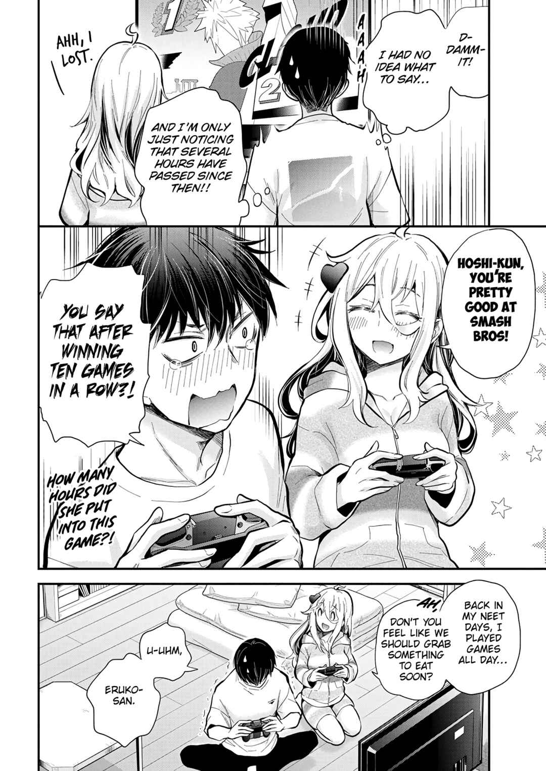 Shingeki no Eroko-san ~Hen na Oneesan wa Danshikousei to Nakayoku Naritai~ Chapter 44 page 9