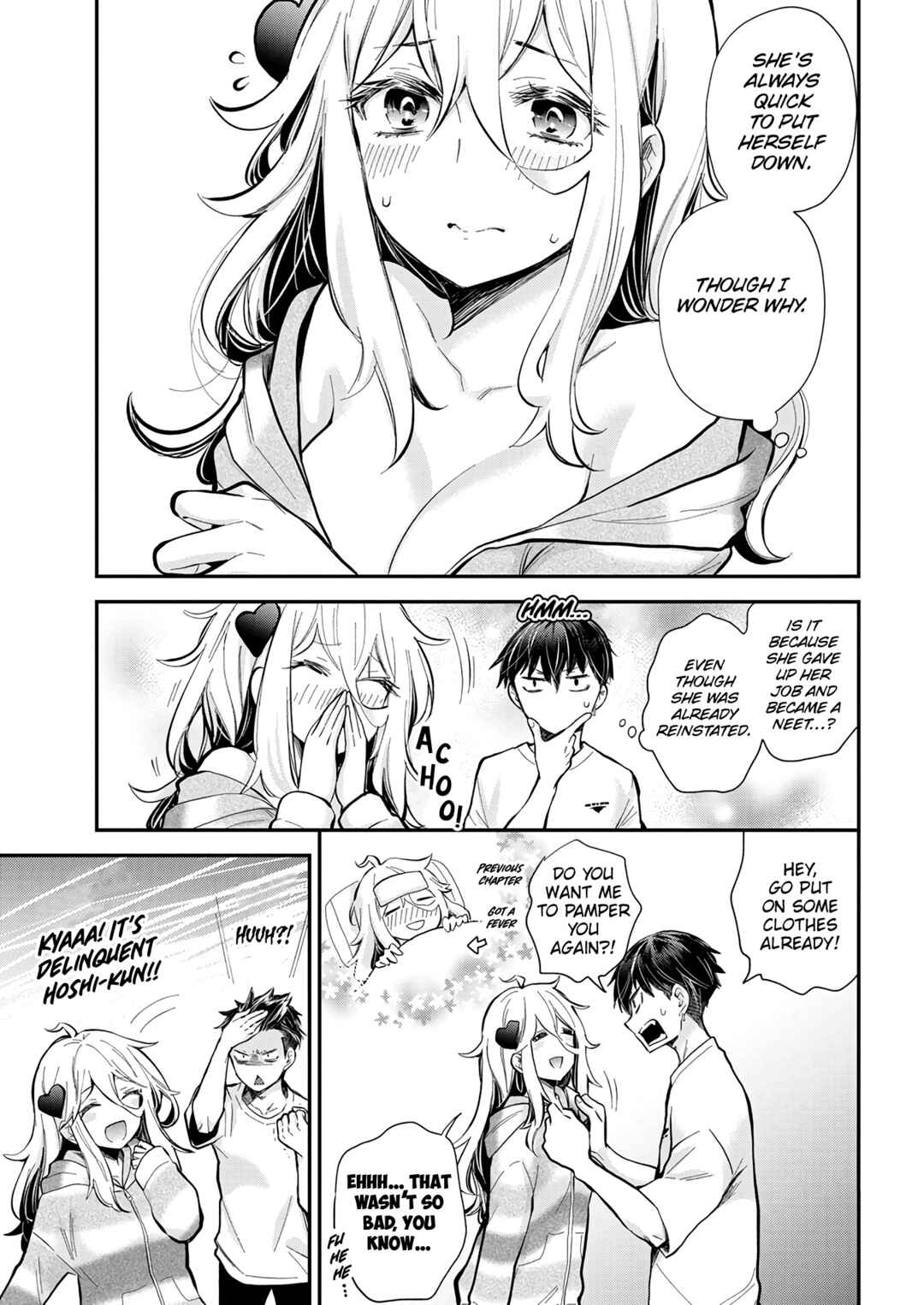 Shingeki no Eroko-san ~Hen na Oneesan wa Danshikousei to Nakayoku Naritai~ Chapter 44 page 6