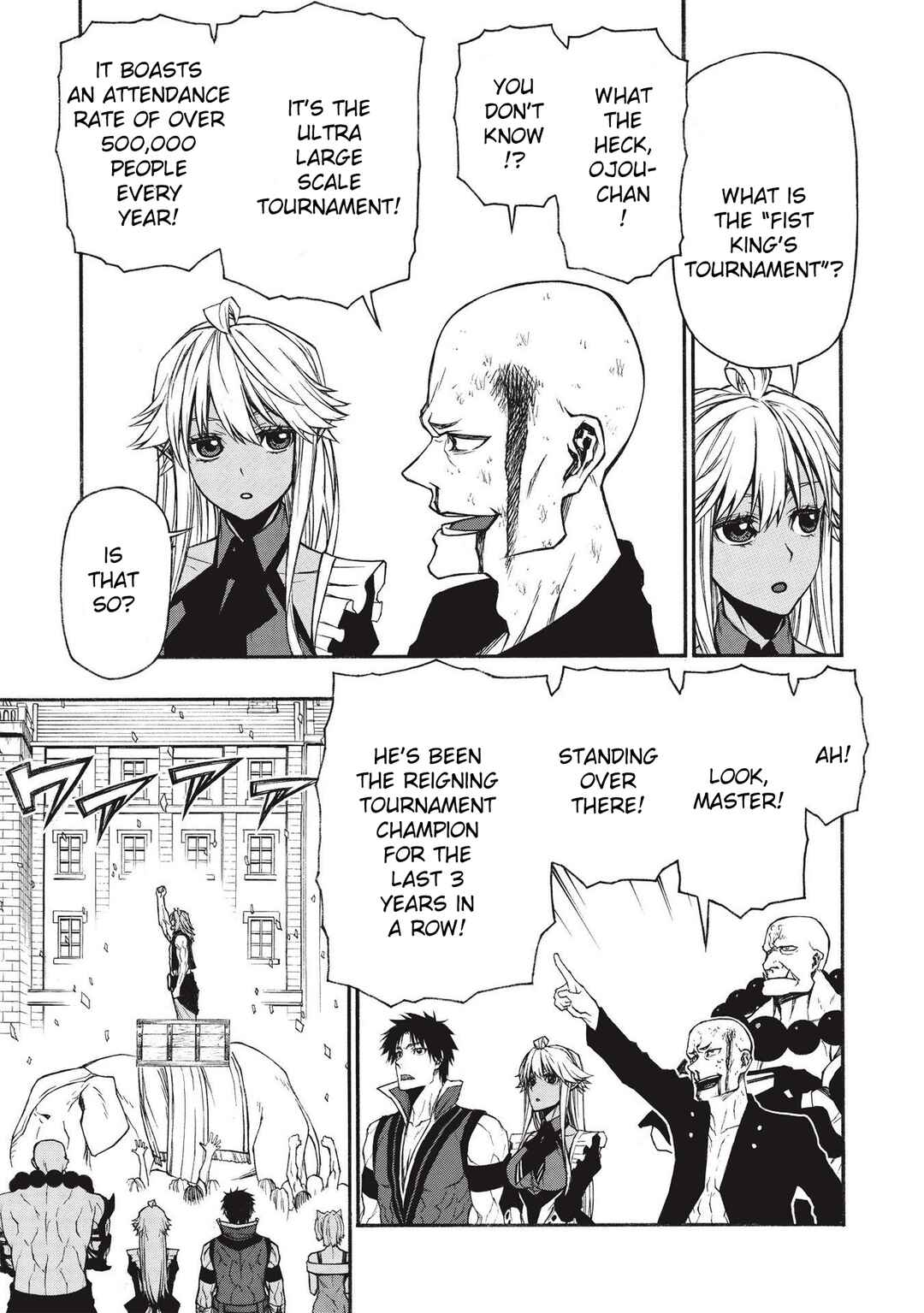 Shinmai Ossan Boukensha, Saikyou Party ni Shinu hodo Kitaerarete Muteki ni Naru. Chapter 15.1 page 8
