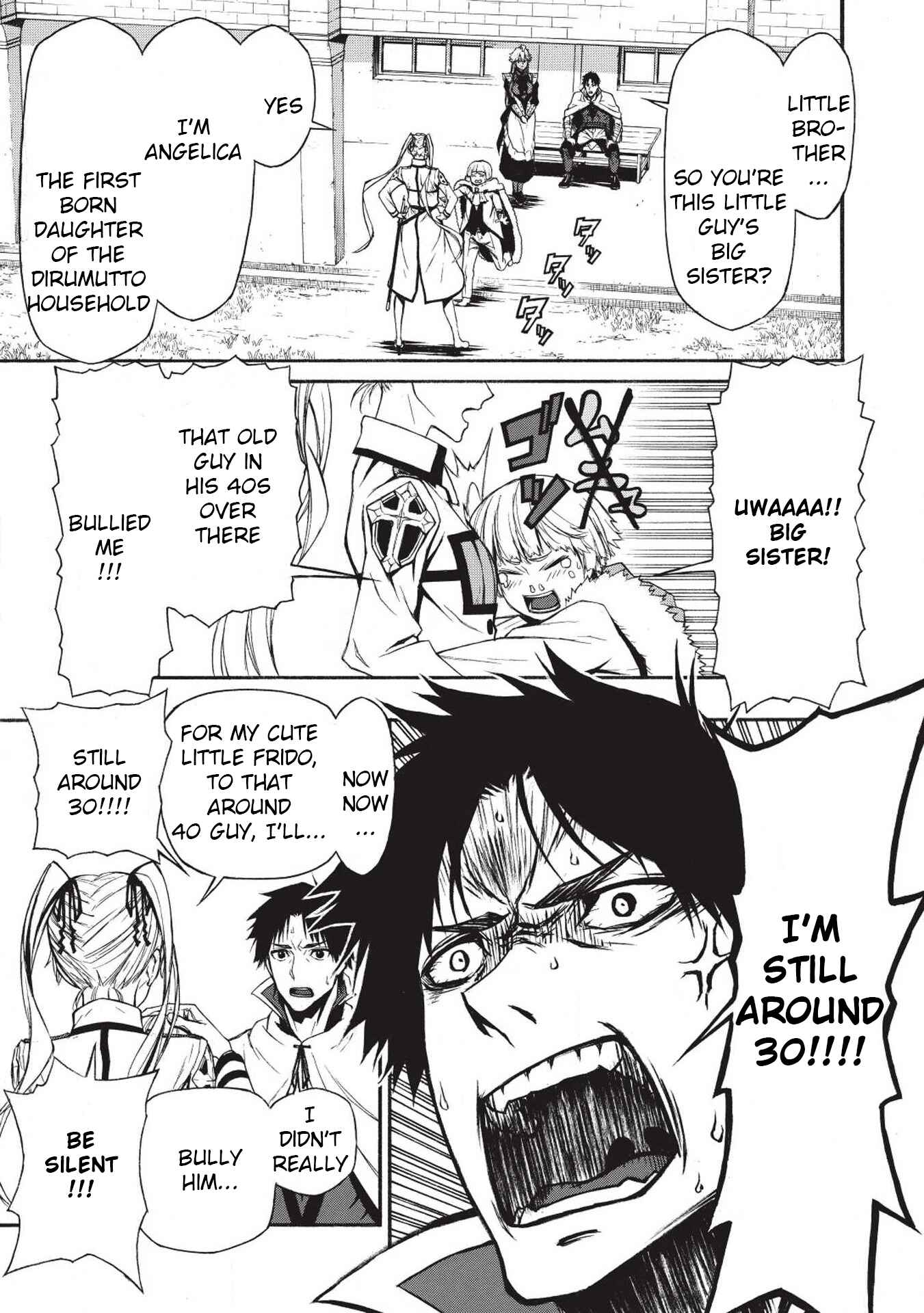 Shinmai Ossan Boukensha, Saikyou Party ni Shinu hodo Kitaerarete Muteki ni Naru. Chapter 2 page 13