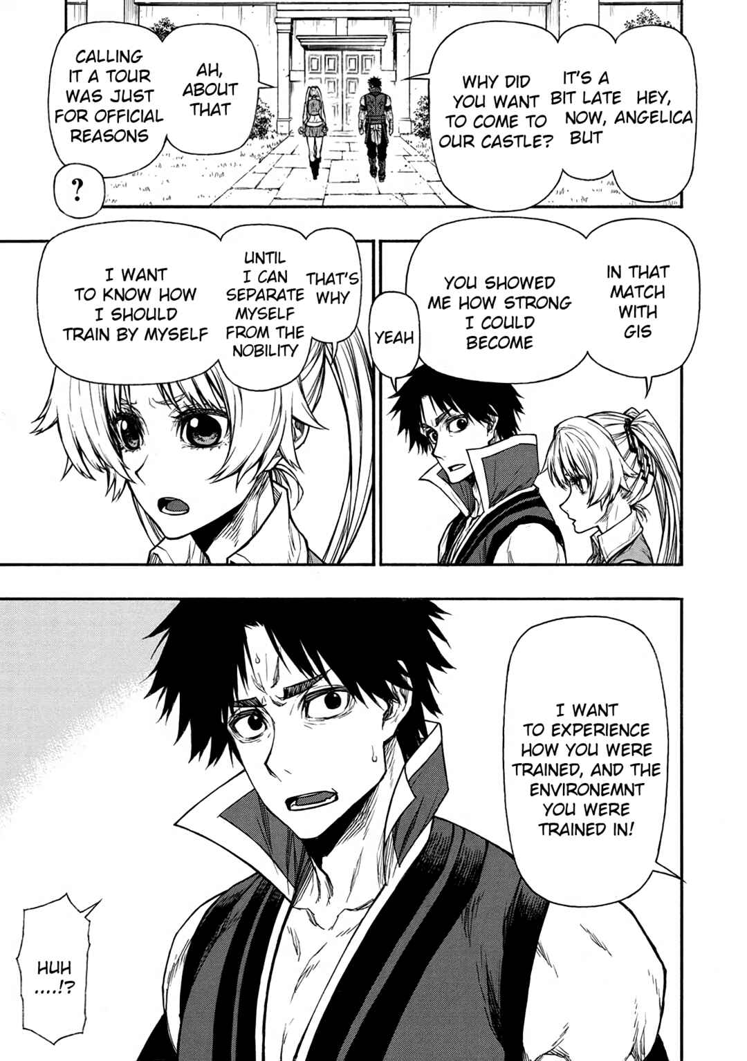 Shinmai Ossan Boukensha, Saikyou Party ni Shinu hodo Kitaerarete Muteki ni Naru. Chapter 36 page 2