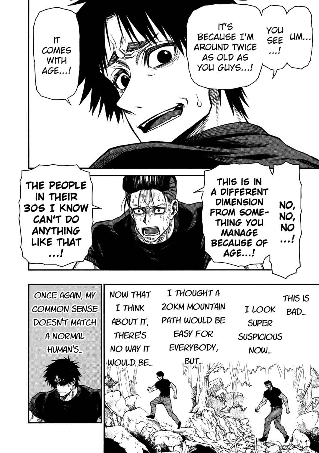 Shinmai Ossan Boukensha, Saikyou Party ni Shinu hodo Kitaerarete Muteki ni Naru. Chapter 39 page 15