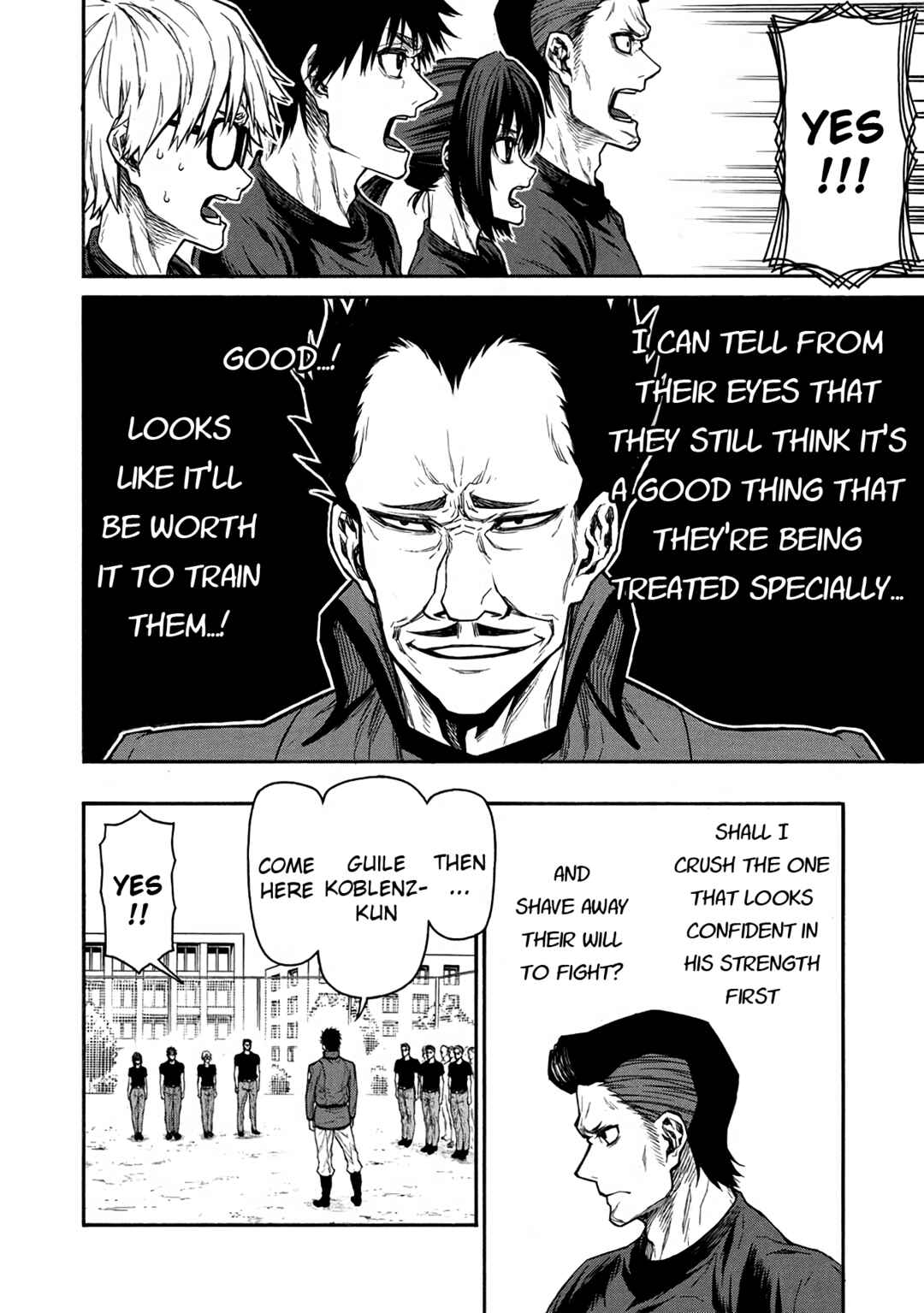 Shinmai Ossan Boukensha, Saikyou Party ni Shinu hodo Kitaerarete Muteki ni Naru. Chapter 40 page 11