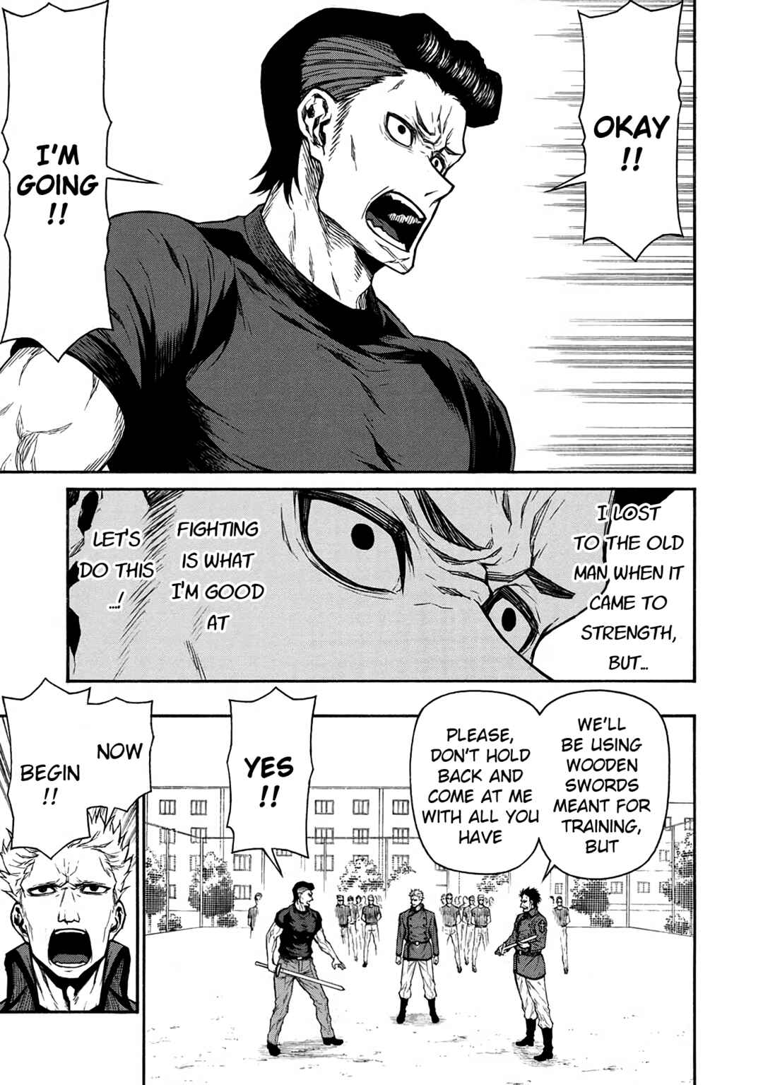 Shinmai Ossan Boukensha, Saikyou Party ni Shinu hodo Kitaerarete Muteki ni Naru. Chapter 40 page 12