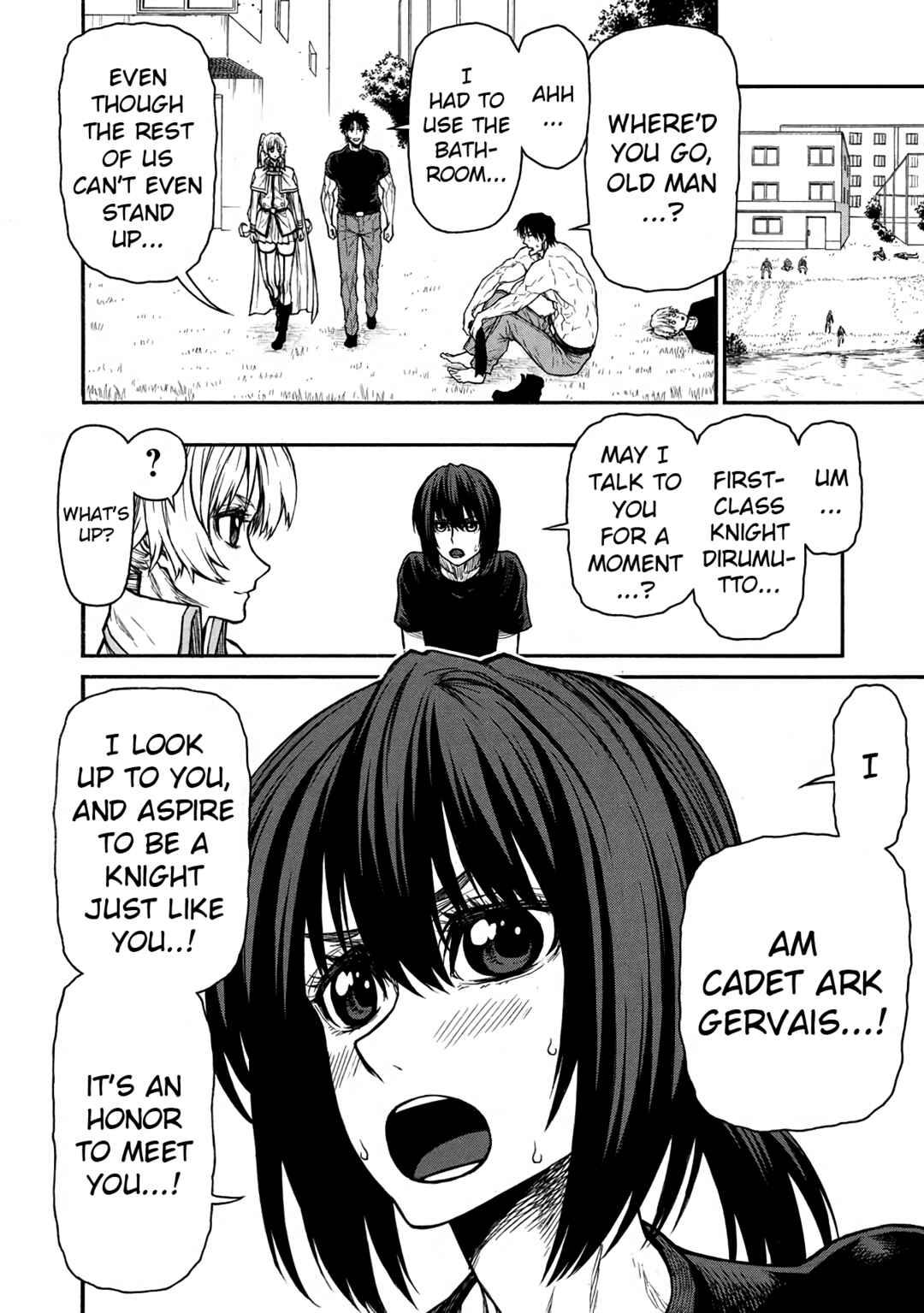 Shinmai Ossan Boukensha, Saikyou Party ni Shinu hodo Kitaerarete Muteki ni Naru. Chapter 40 page 5