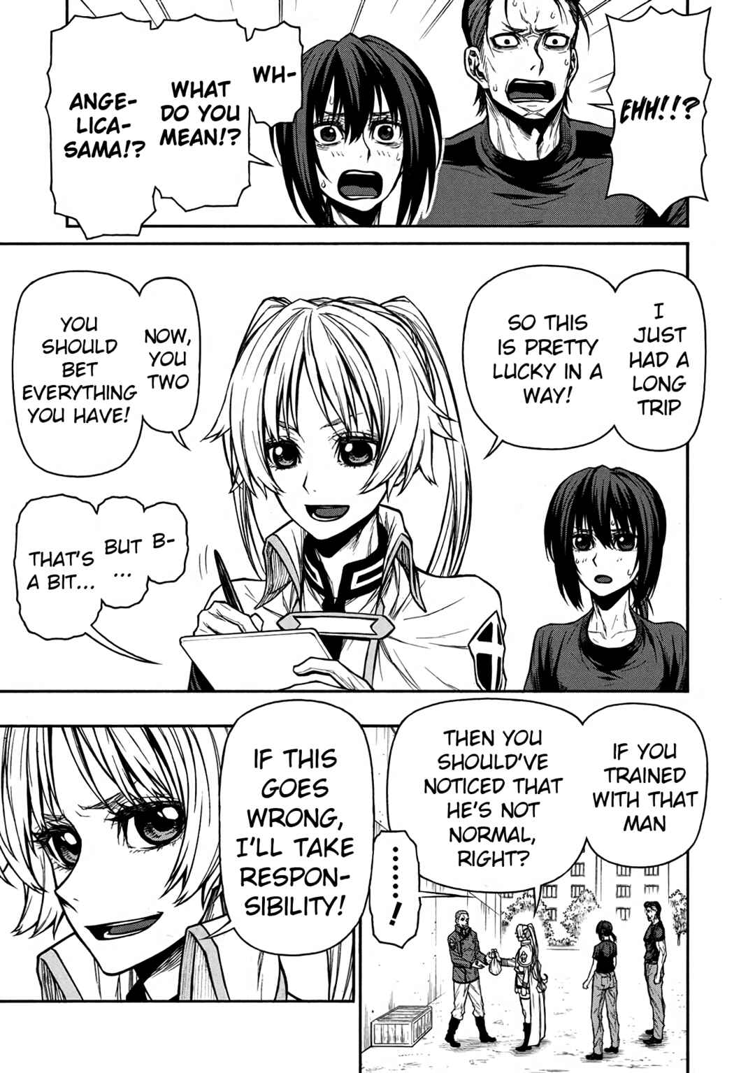 Shinmai Ossan Boukensha, Saikyou Party ni Shinu hodo Kitaerarete Muteki ni Naru. Chapter 41 page 10