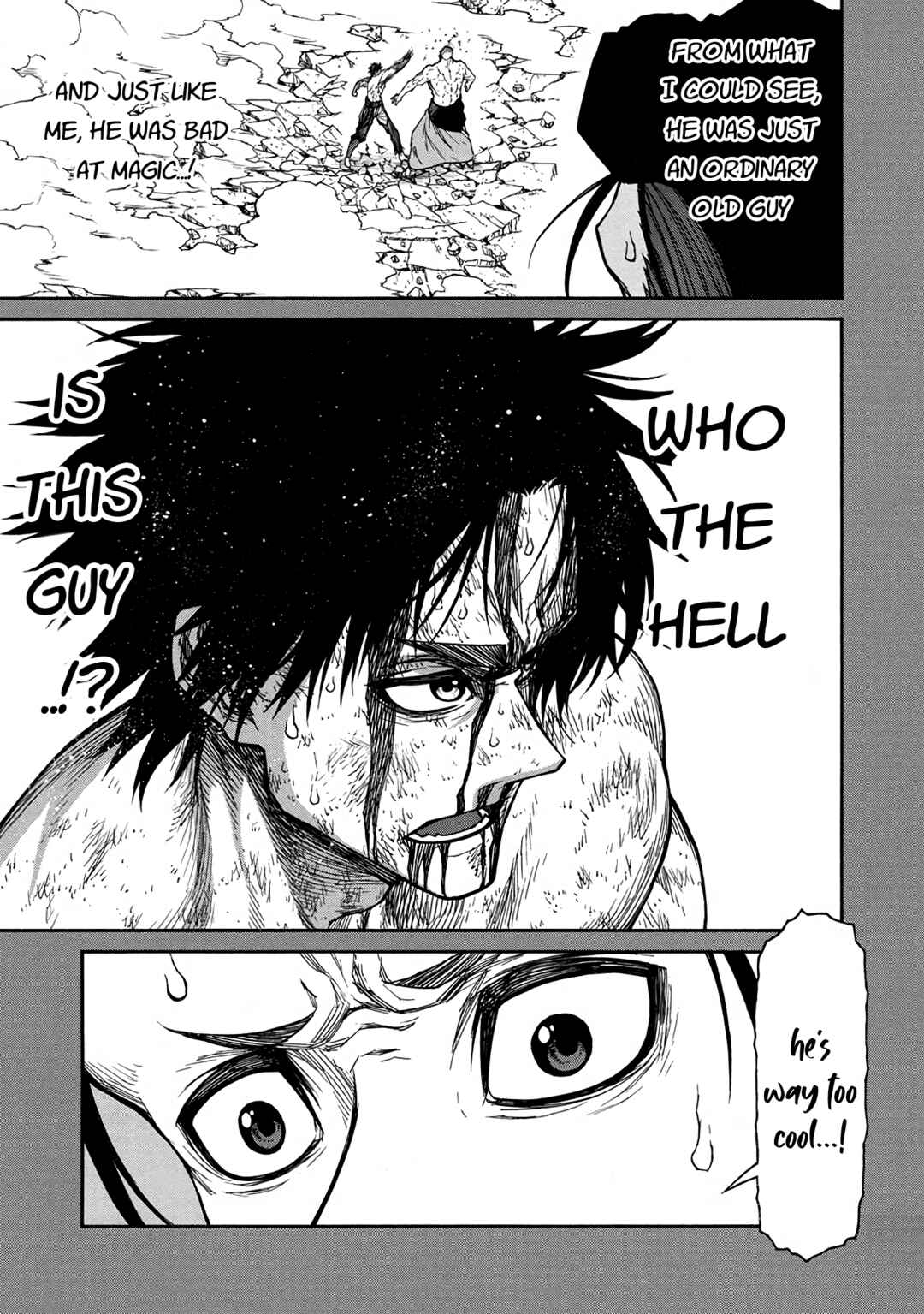 Shinmai Ossan Boukensha, Saikyou Party ni Shinu hodo Kitaerarete Muteki ni Naru. Chapter 41 page 26