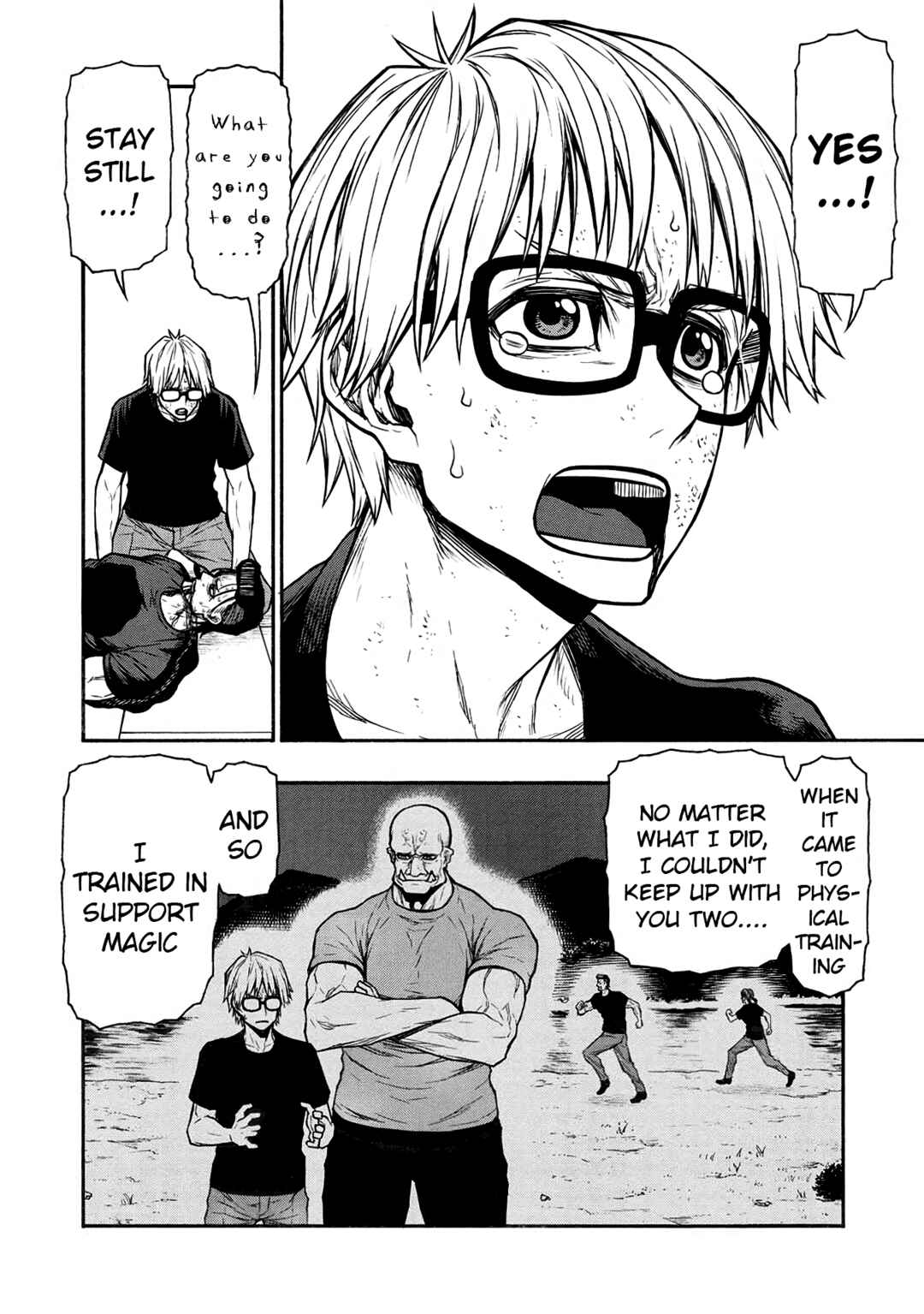 Shinmai Ossan Boukensha, Saikyou Party ni Shinu hodo Kitaerarete Muteki ni Naru. Chapter 50 page 2